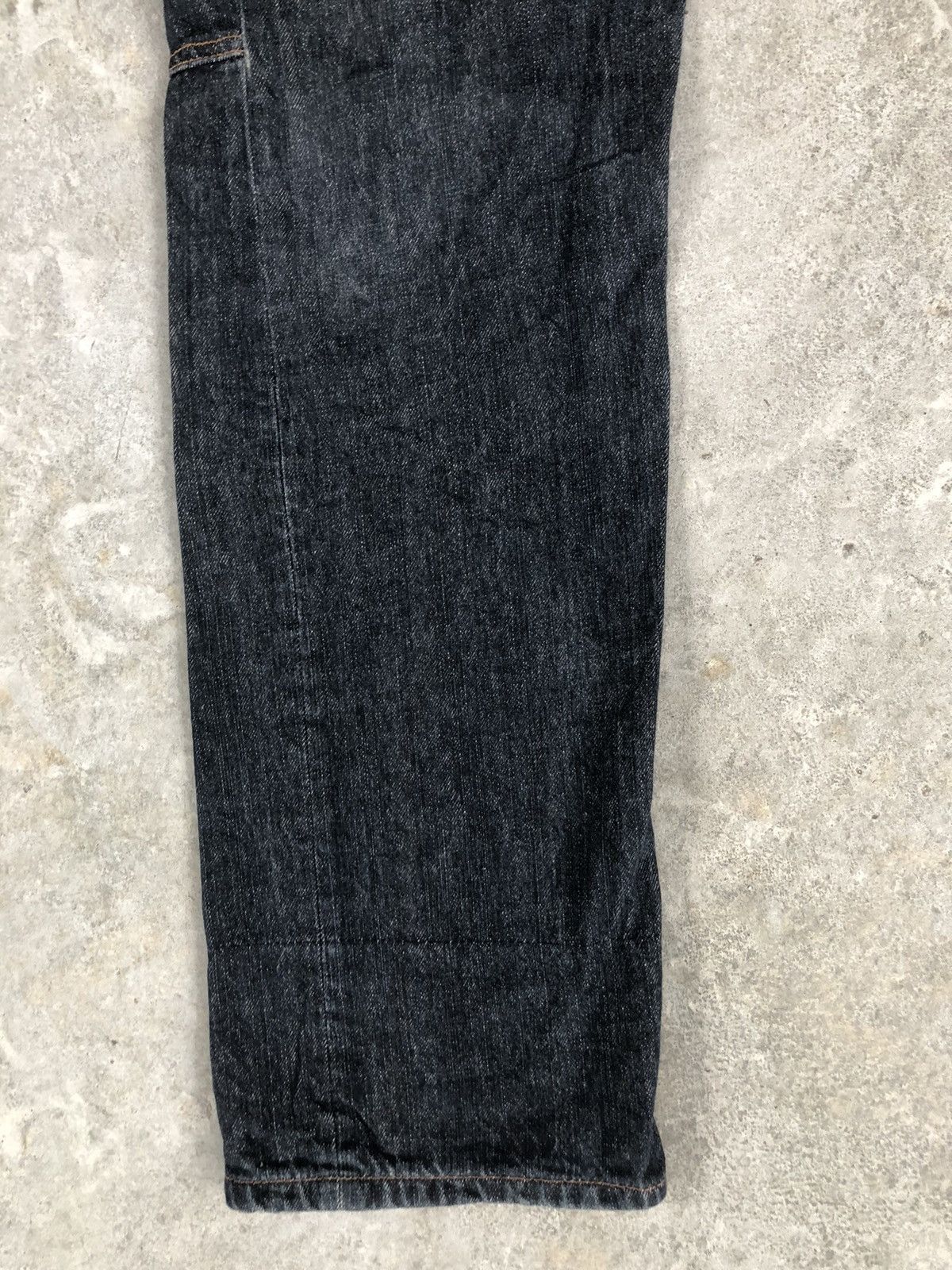 Hysteric Glamour Japanese Dominate Handcrafted Double Waist Distressed Jeans Size US 31 - 6 Thumbnail