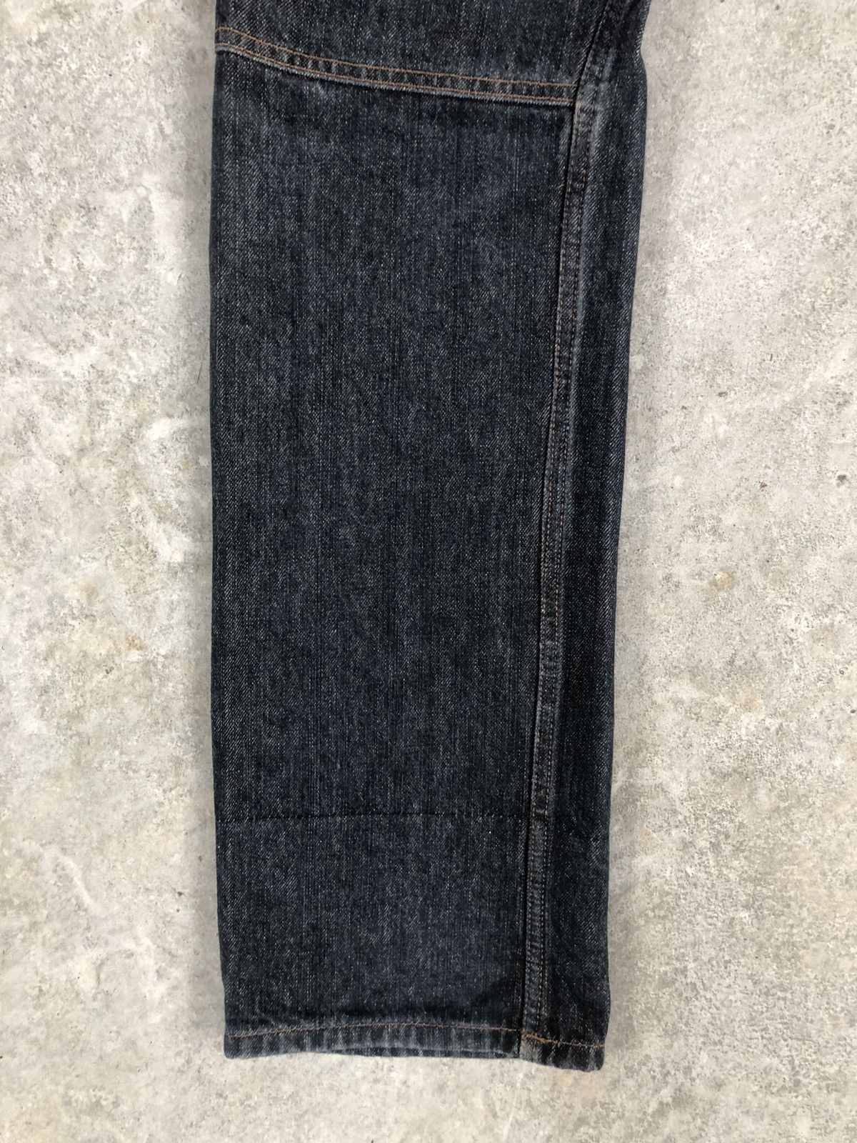 Hysteric Glamour Japanese Dominate Handcrafted Double Waist Distressed Jeans Size US 31 - 11 Thumbnail