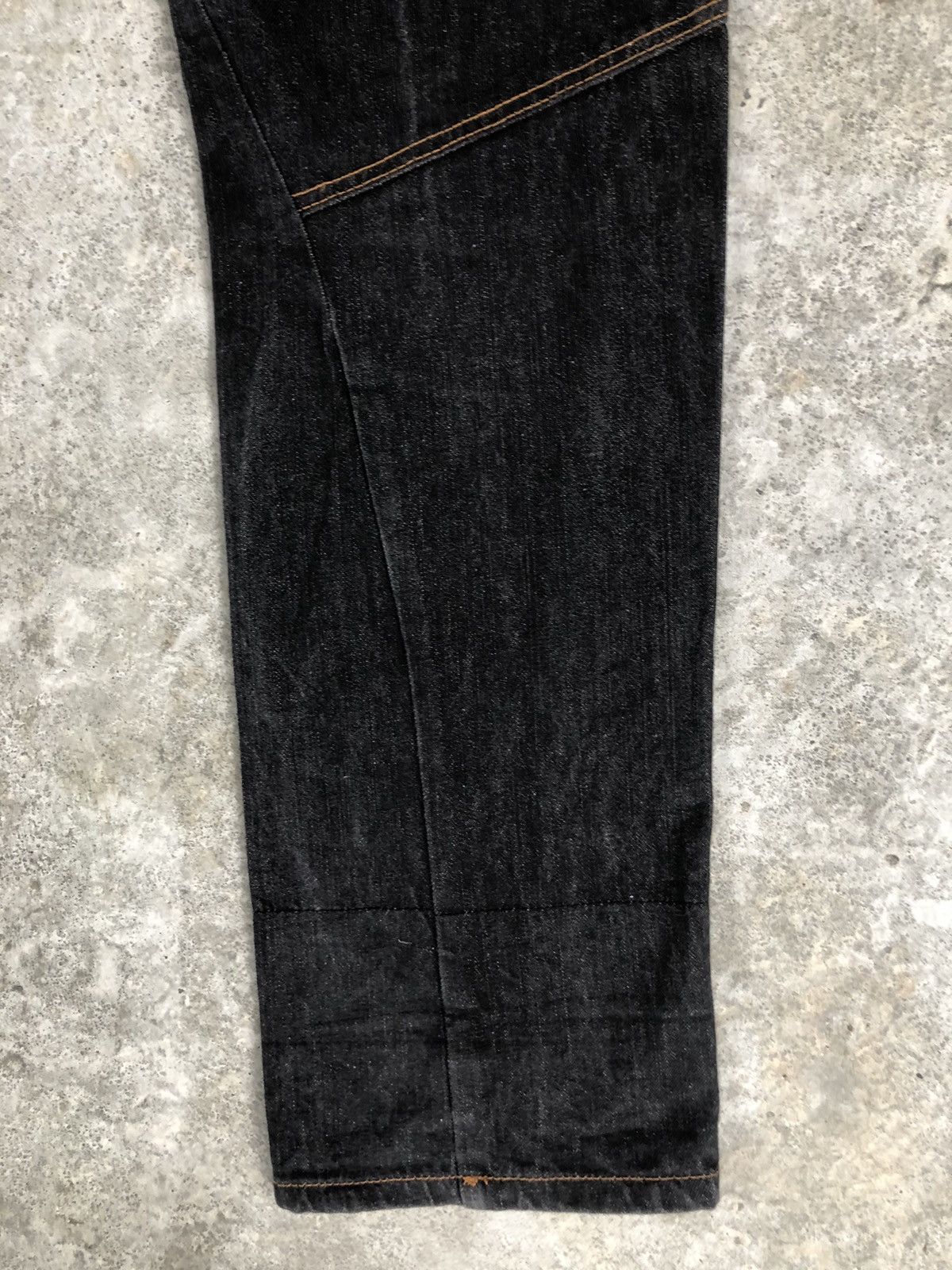 Hysteric Glamour Japanese Nylaus Double Waist Distressed Jeans Size US 32 / EU 48 - 12 Thumbnail