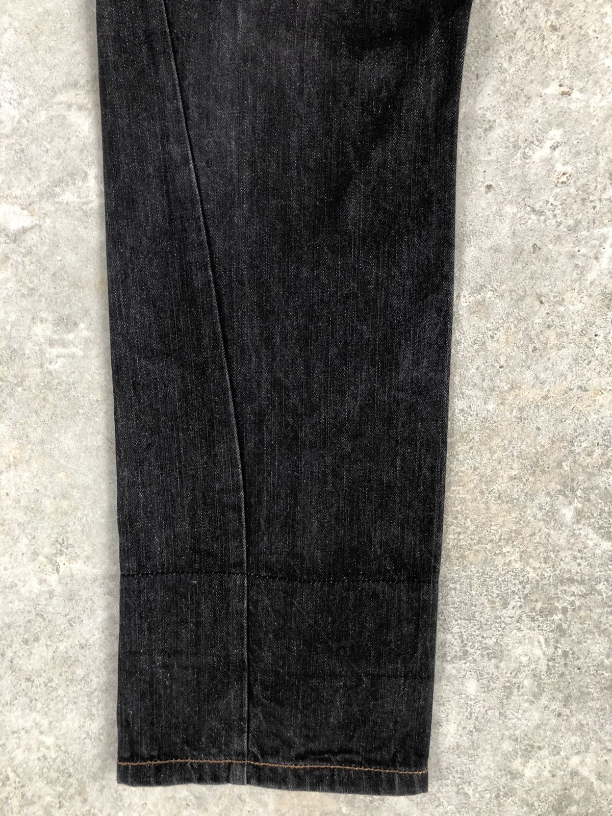 Hysteric Glamour Japanese Nylaus Double Waist Distressed Jeans Size US 32 / EU 48 - 6 Thumbnail