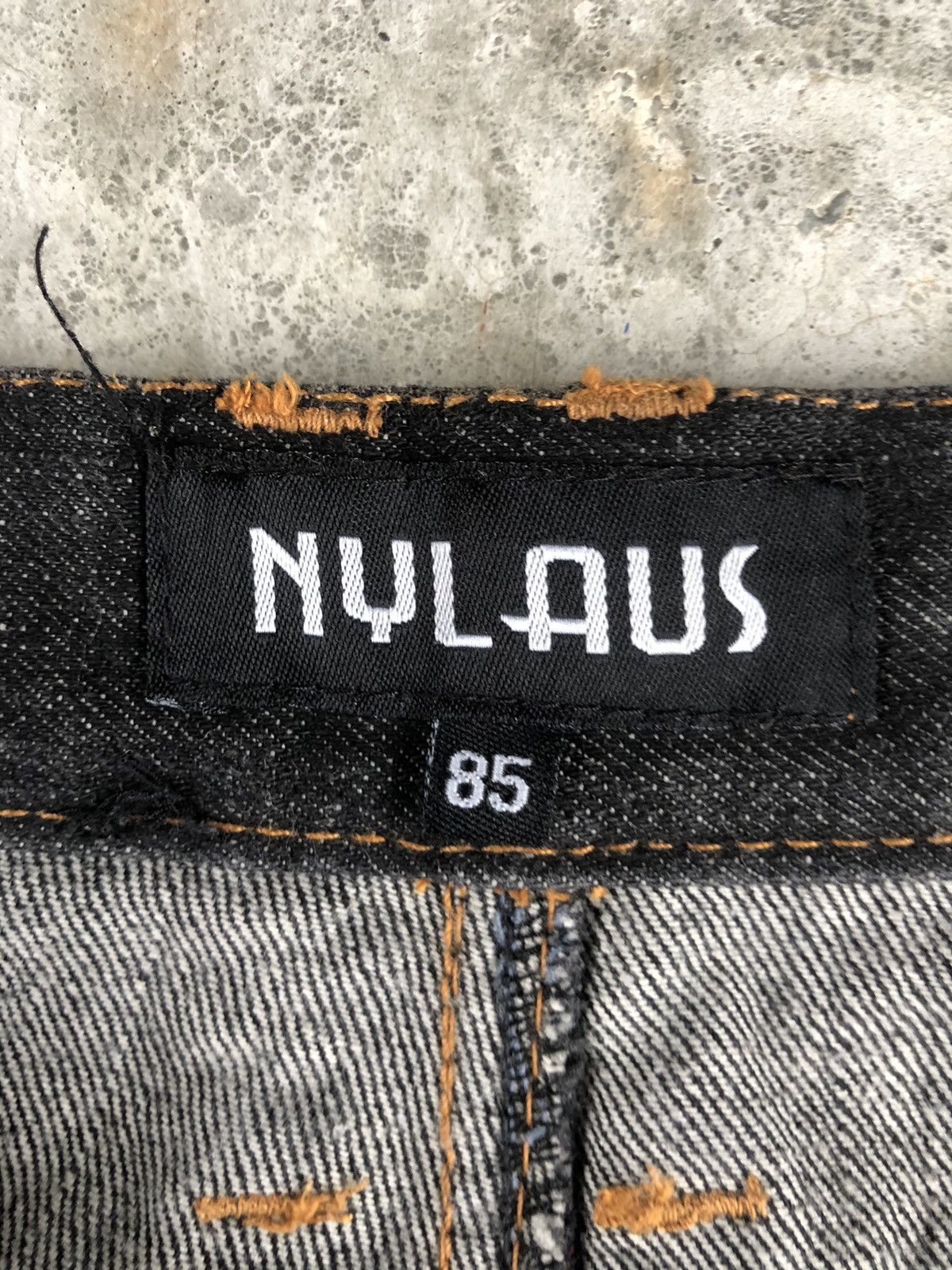 Hysteric Glamour Japanese Nylaus Double Waist Distressed Jeans Size US 32 / EU 48 - 14 Thumbnail
