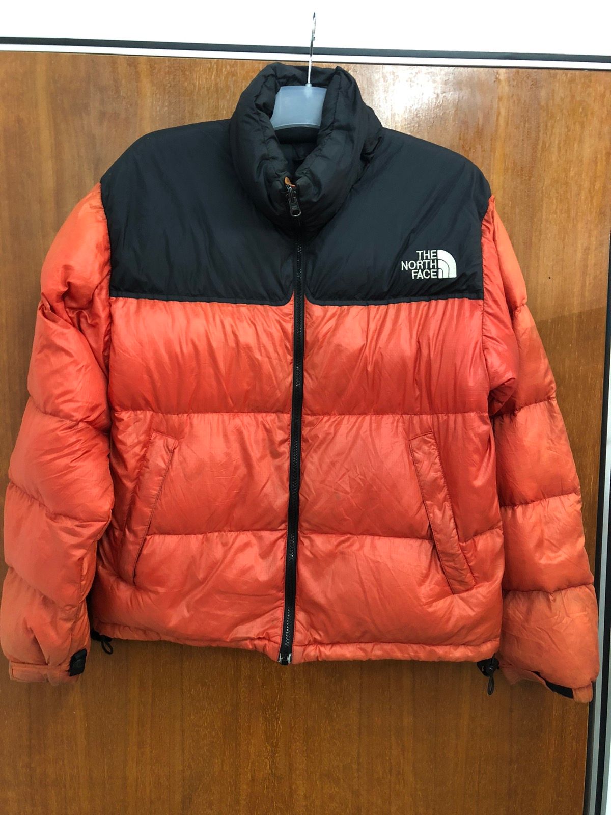 Pre-owned The North Face Distressed Sun Faded  Puffer Jacket In Not Specified