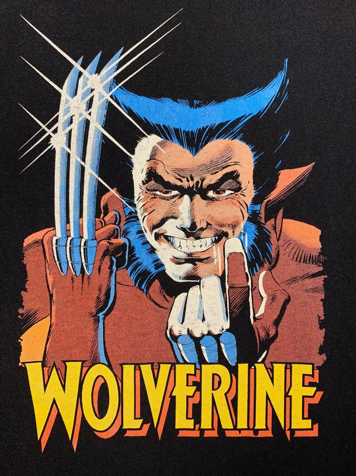 Marvel Comics Vintage Marvel Comix Mad Engine X-Men Wolverine T-Shirt Sz M Size US M / EU 48-50 / 2 - 1 Thumbnail