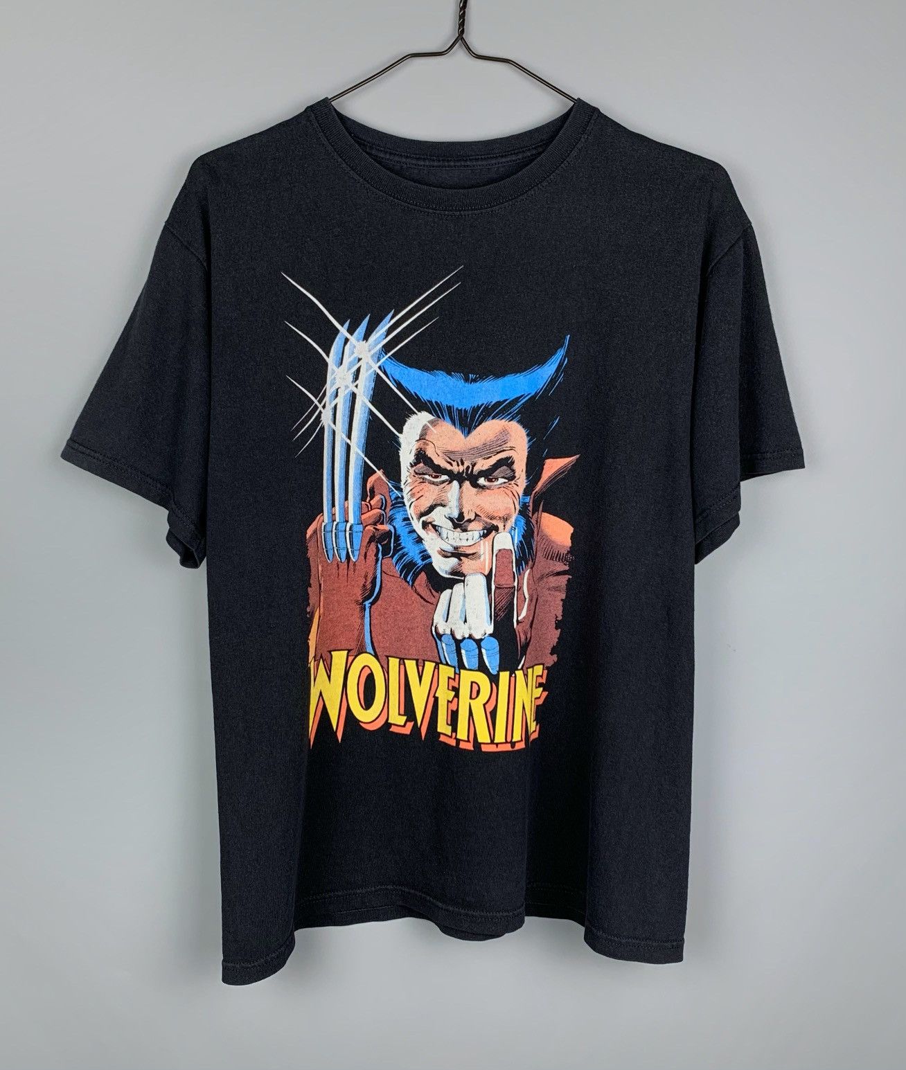 Marvel Comics Vintage Marvel Comix Mad Engine X-Men Wolverine T-Shirt Sz M Size US M / EU 48-50 / 2 - 2 Thumbnail