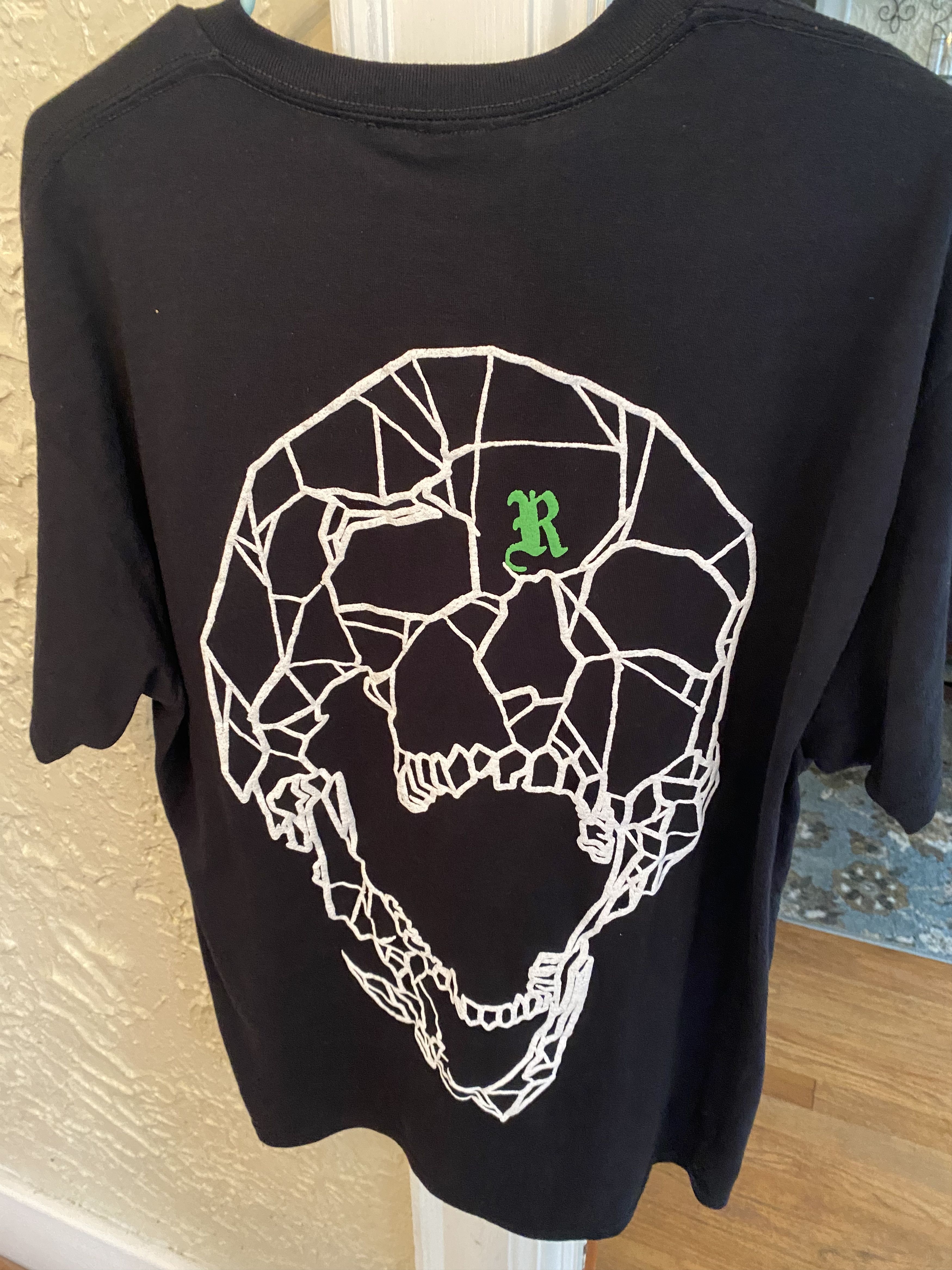 Skull t-shirt size XXL (Glow in the Dark