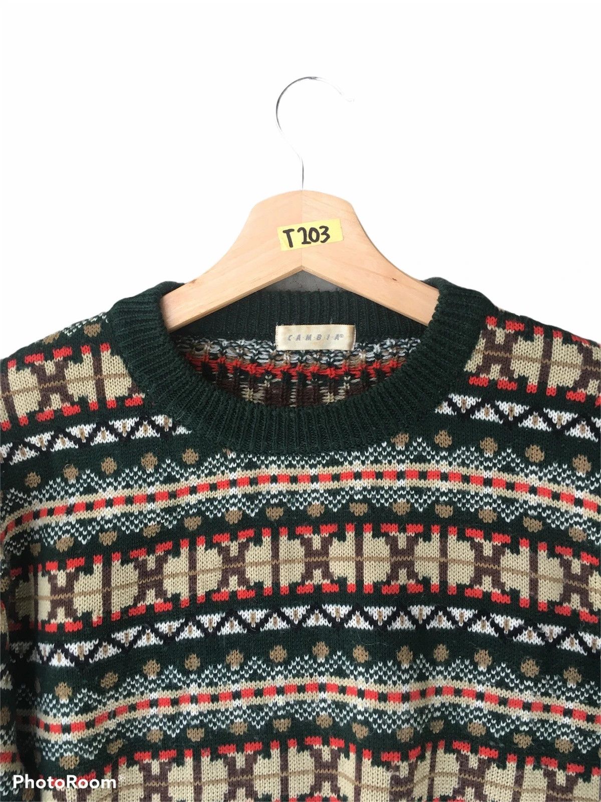 Homespun Knitwear × Other 📌C.A.M.B.I.A Canadian Sweater Knitwear Like Navajo Pattern Size US M / EU 48-50 / 2 - 4 Thumbnail