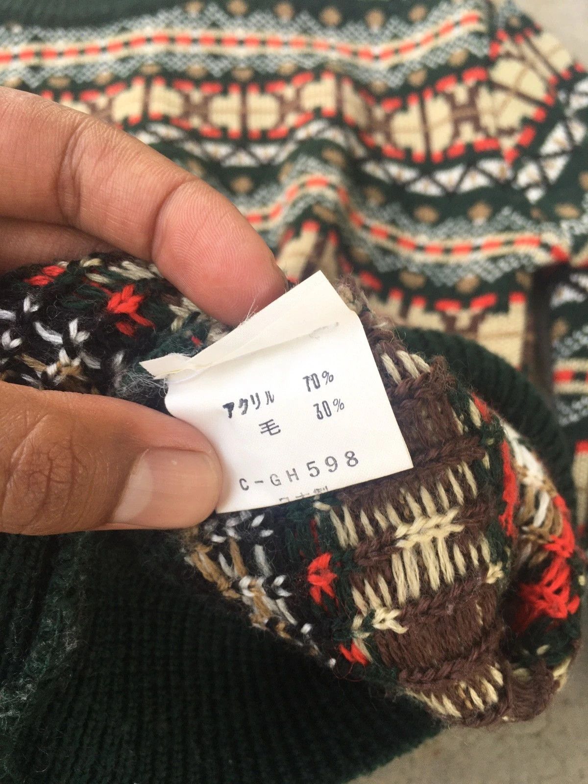 Homespun Knitwear × Other 📌C.A.M.B.I.A Canadian Sweater Knitwear Like Navajo Pattern Size US M / EU 48-50 / 2 - 7 Thumbnail