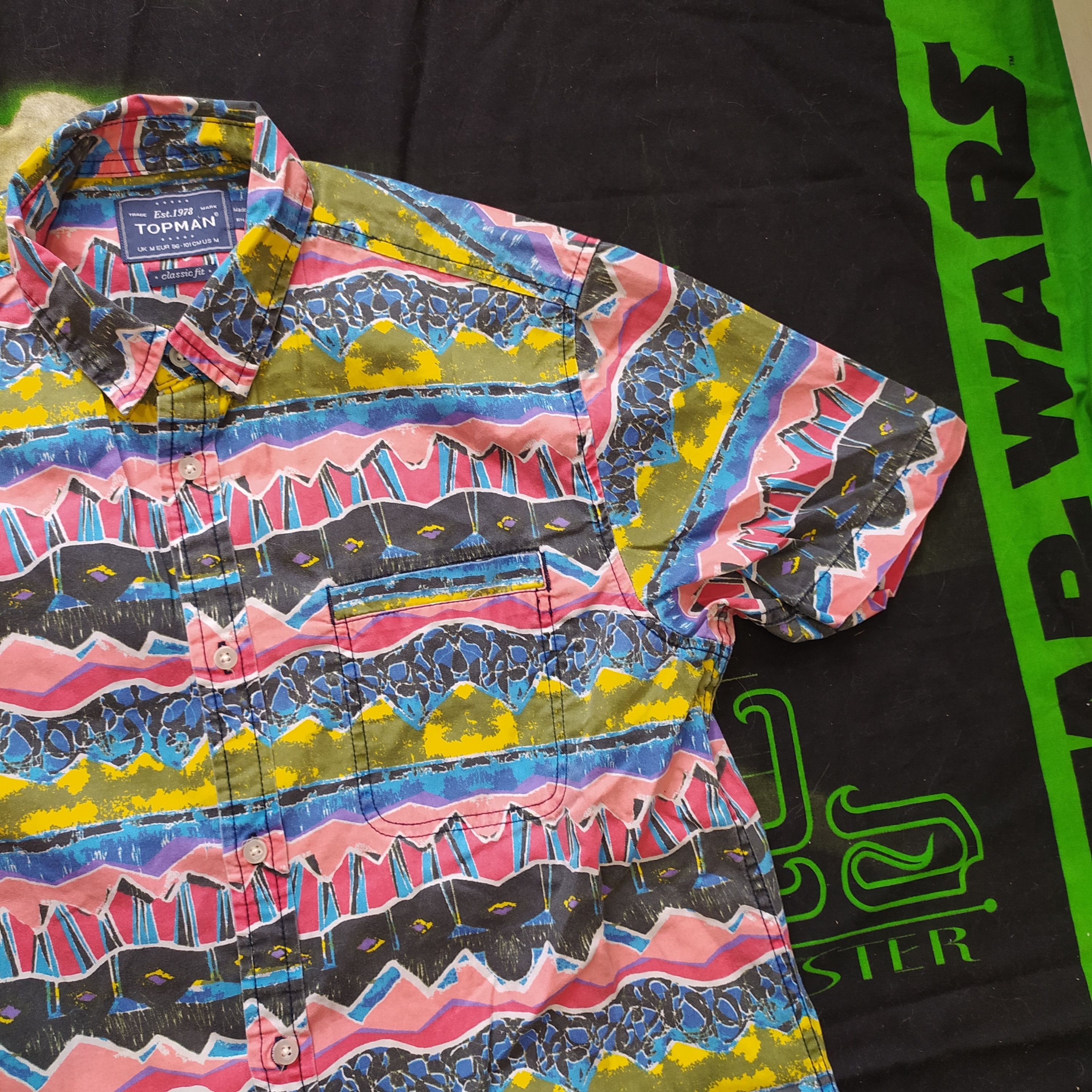 Other Vintage Y2K Hawaiian style Camp collar Flowers Art Shirt Size US M / EU 48-50 / 2 - 3 Thumbnail