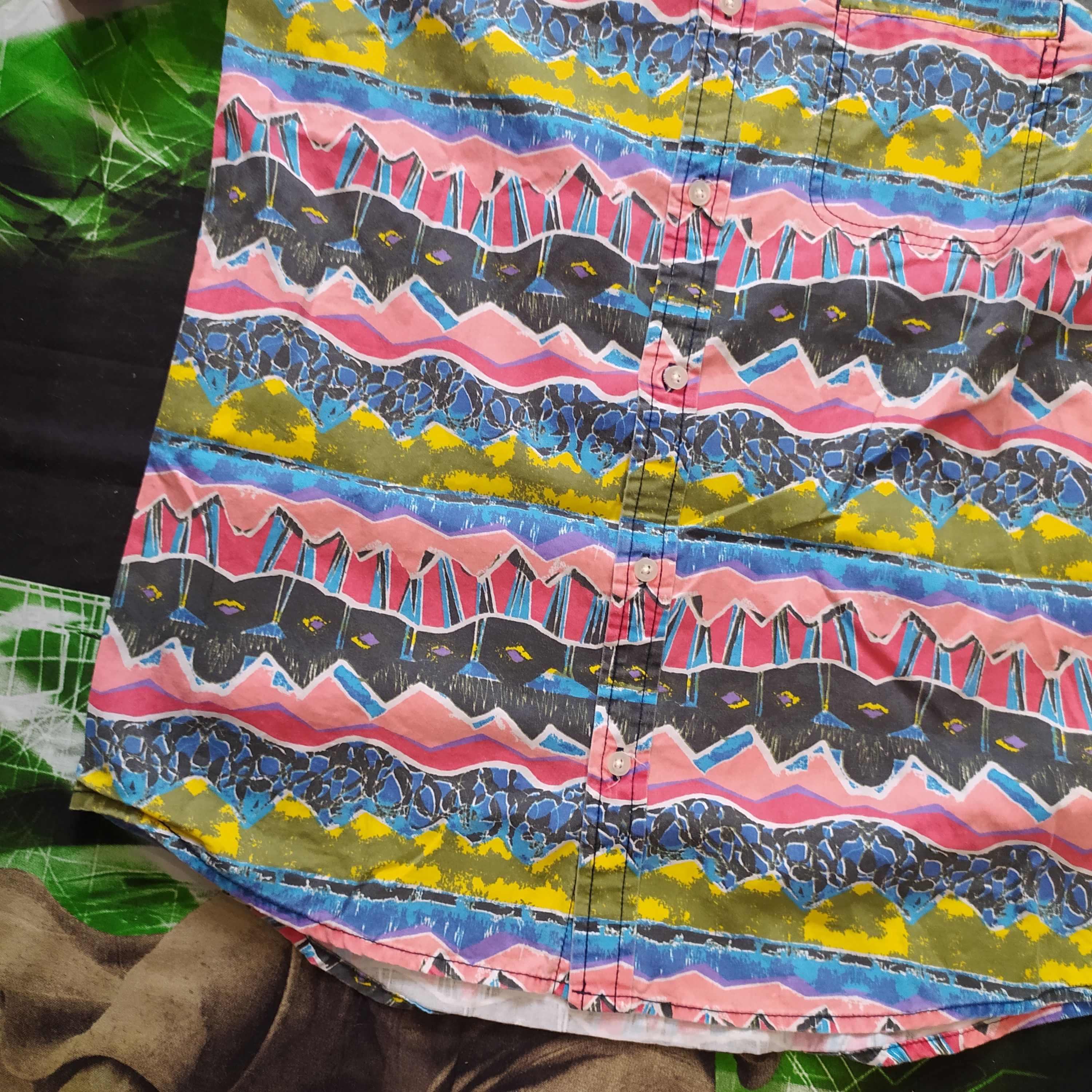 Other Vintage Y2K Hawaiian style Camp collar Flowers Art Shirt Size US M / EU 48-50 / 2 - 4 Thumbnail