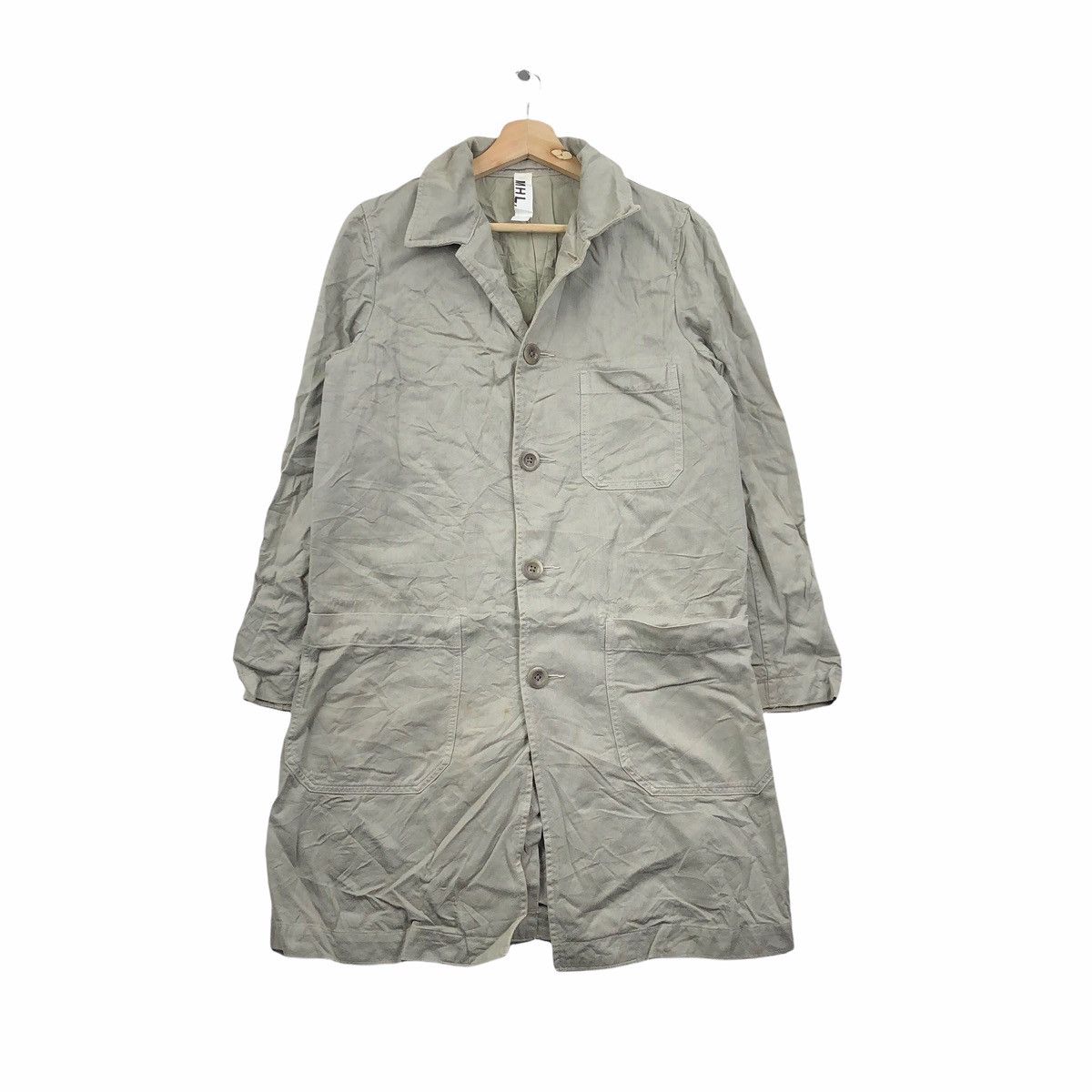 Margaret Howell MHL MARGARET HOWELL Japan Button Long Jacket Coats ...