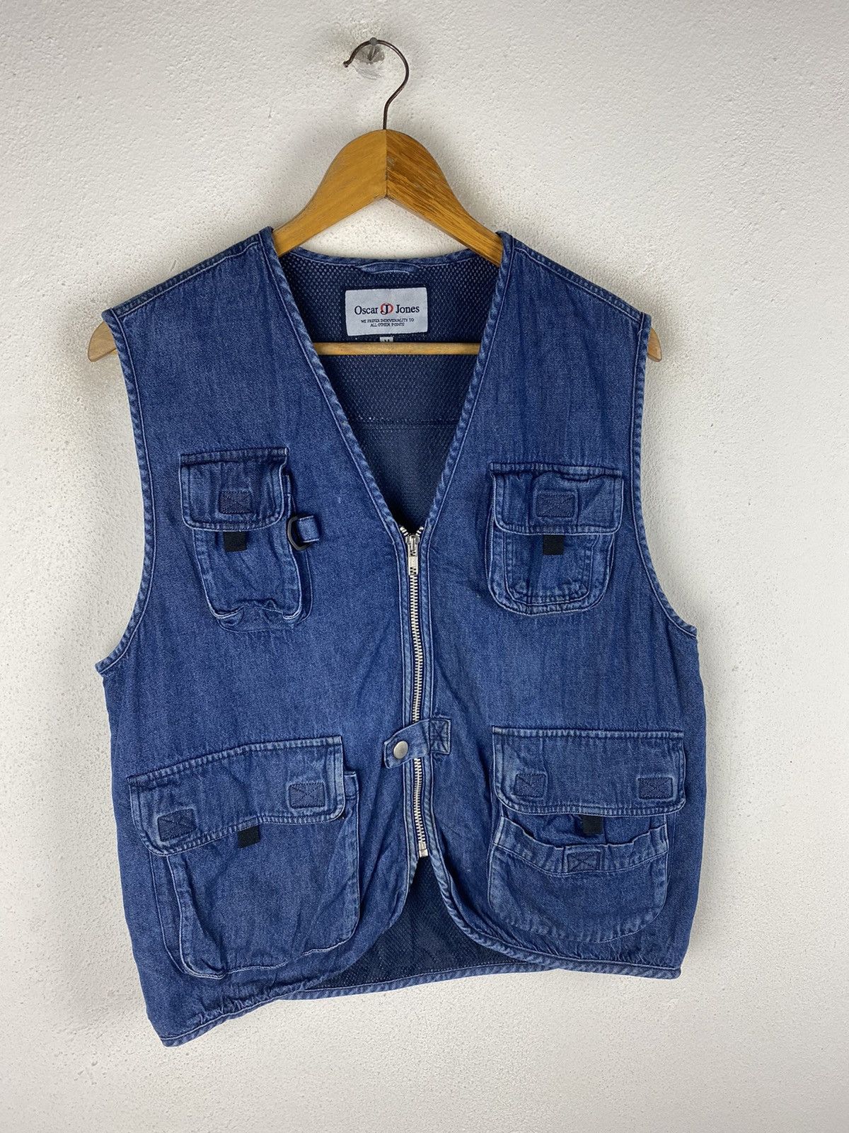 Japanese Brand 🔥SALE🔥OSCAR JONES UTILITY VEST MULTIPOCKET Size US M / EU 48-50 / 2 - 3 Thumbnail