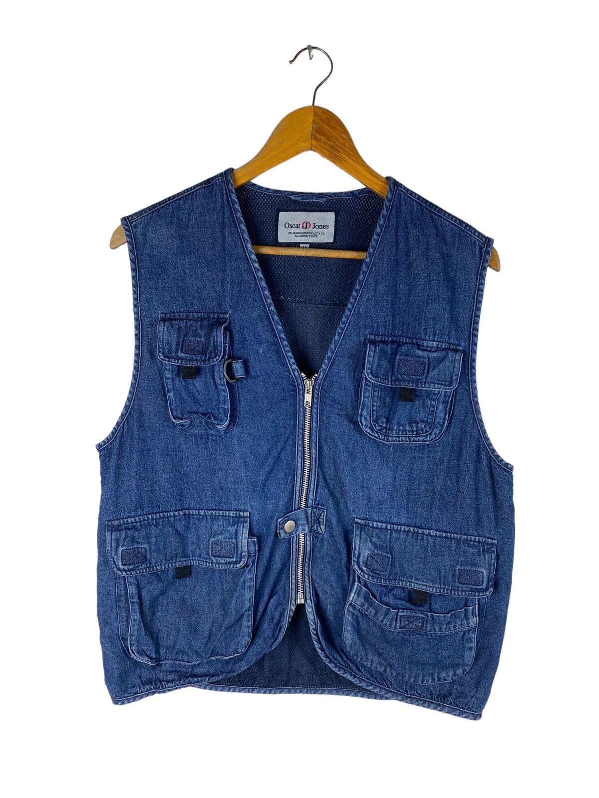 Japanese Brand 🔥SALE🔥OSCAR JONES UTILITY VEST MULTIPOCKET Size US M / EU 48-50 / 2 - 1 Thumbnail