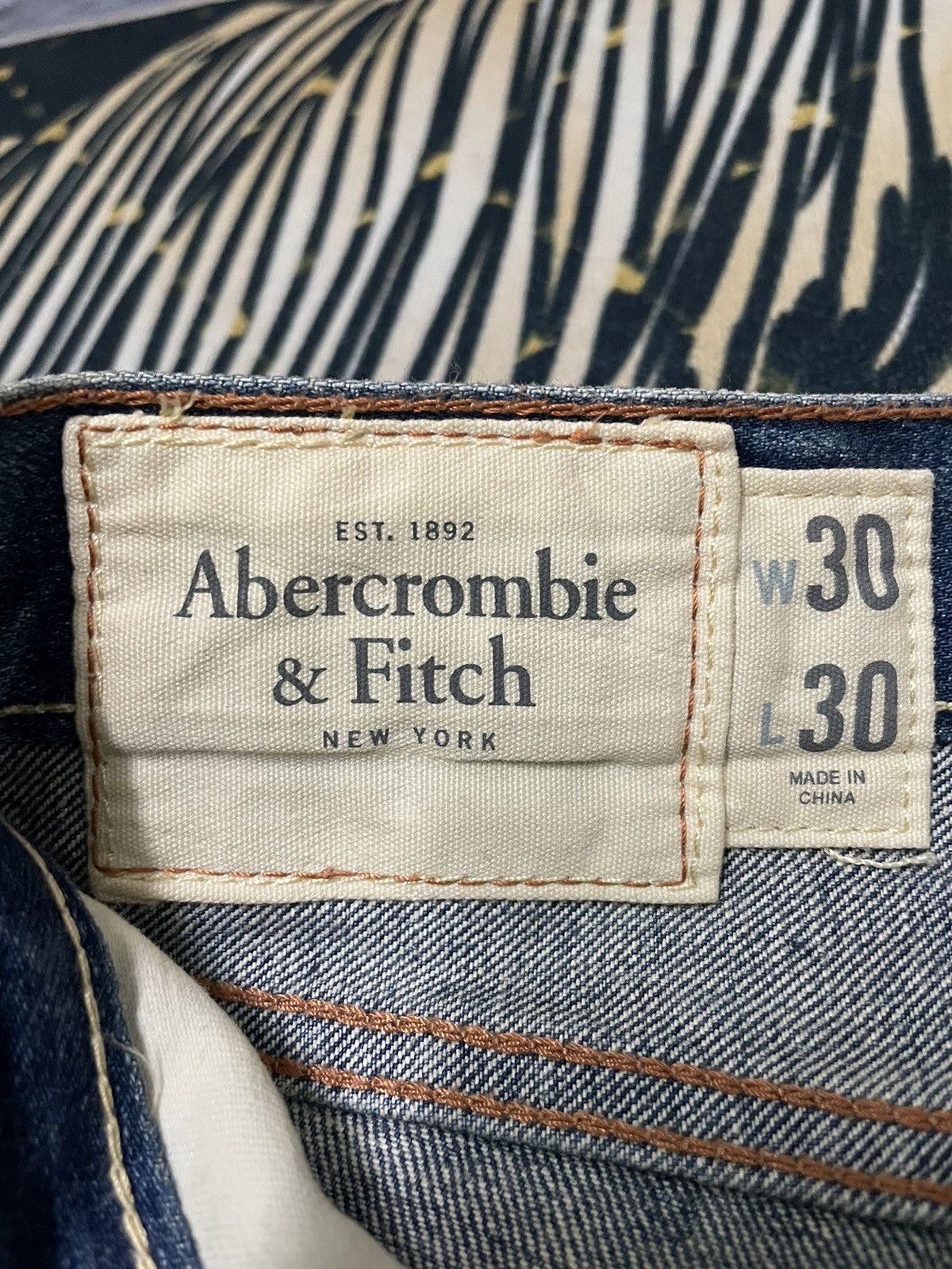 Abercrombie & Fitch × Designer × Vintage Vintage Designer Abercrombie & Fitch Jeans Size US 30 / EU 46 - 6 Thumbnail