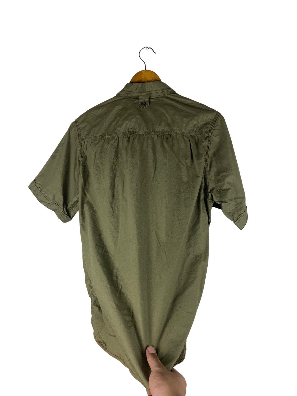 Manhattan Portage 🔥SALE🔥MANHATTAN TRASFERS MILITARY STYLE BUTTON UPS Size US L / EU 52-54 / 3 - 2 Thumbnail