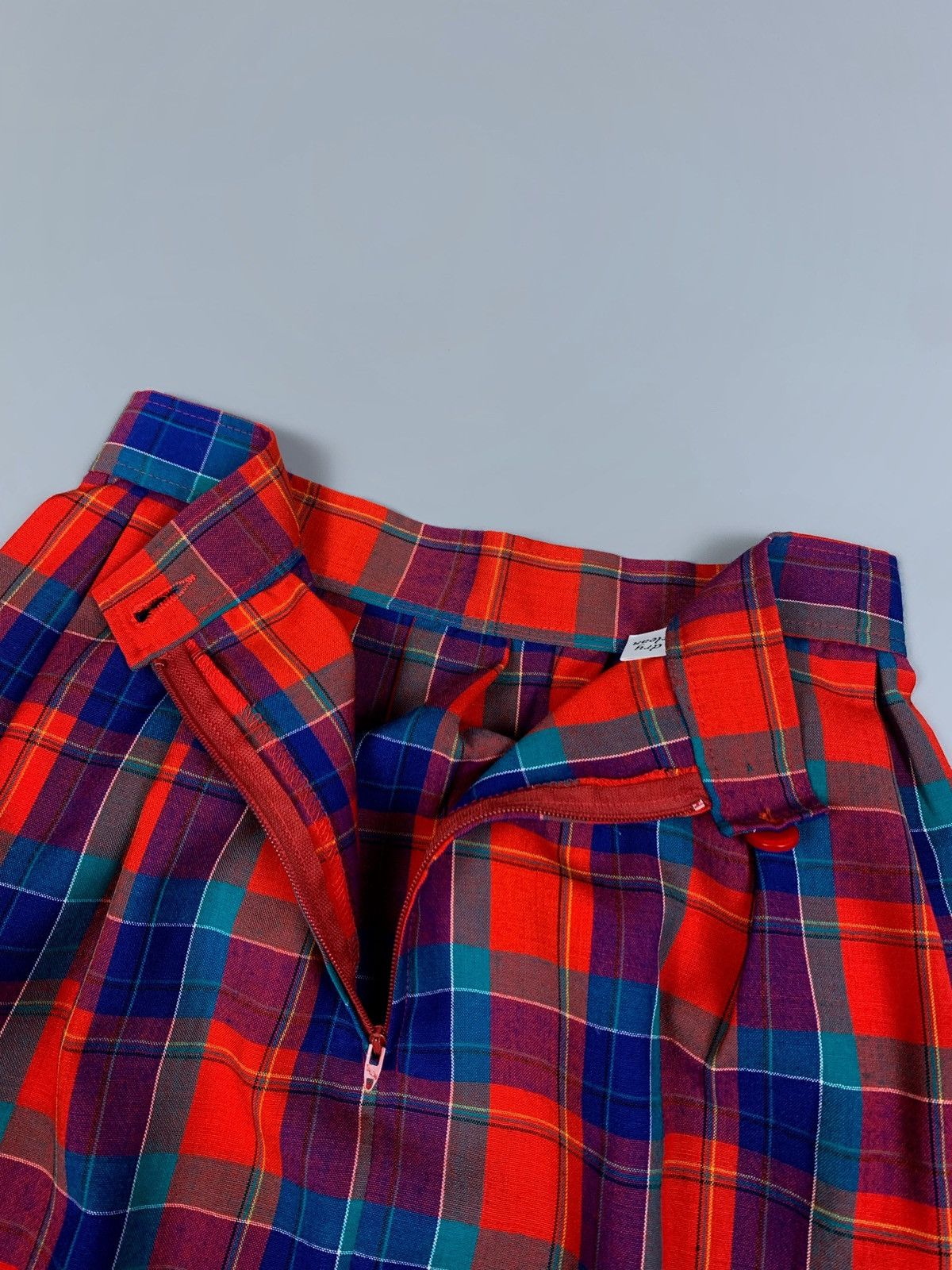 Pendleton Vintage Pendleton Wool Plaid Pleated Skirt Made USA Size 6 Size 28" / US 6 / IT 42 - 6 Thumbnail