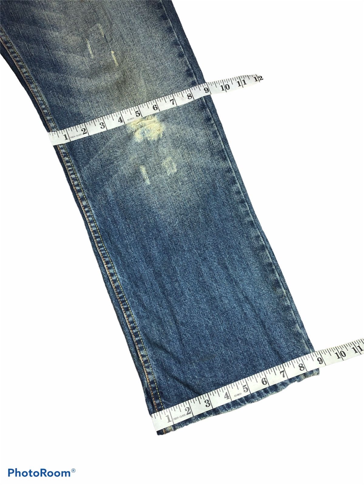 Ruehl No. 925 WIDE LEG DISTRESSED DENIM Size US 30 / EU 46 - 7 Thumbnail