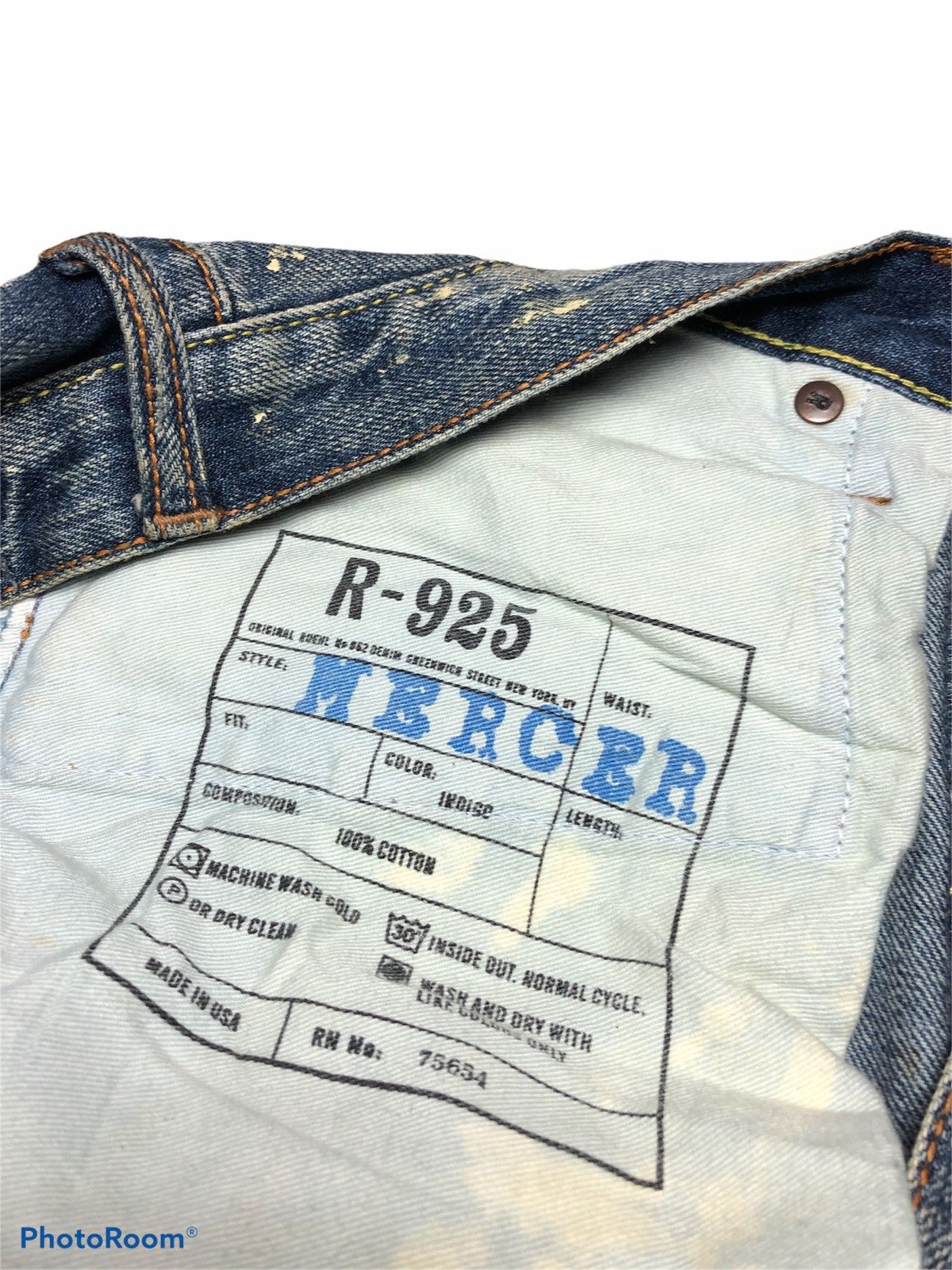 Ruehl No. 925 WIDE LEG DISTRESSED DENIM Size US 30 / EU 46 - 5 Thumbnail
