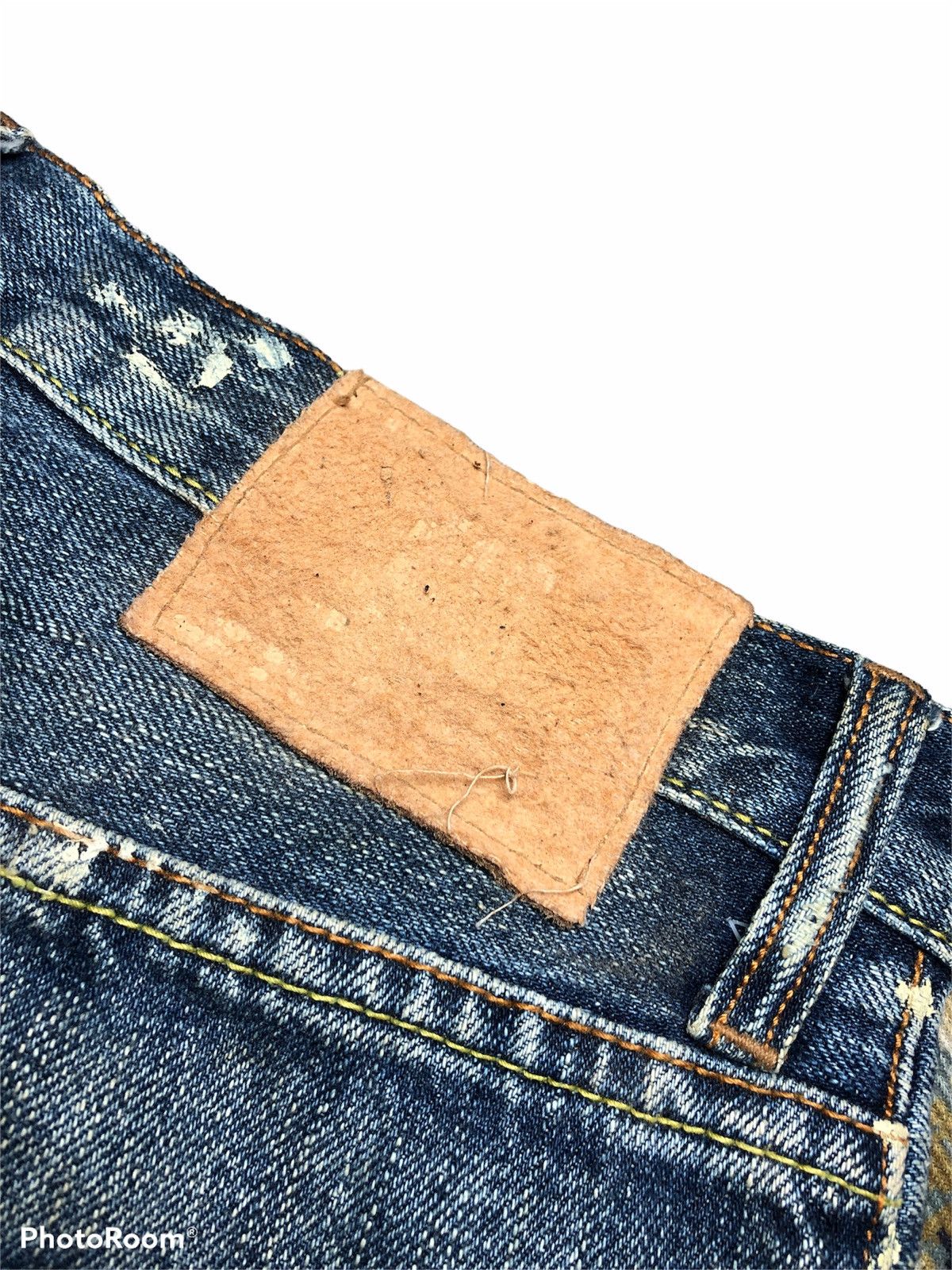 Ruehl No. 925 WIDE LEG DISTRESSED DENIM Size US 30 / EU 46 - 4 Thumbnail