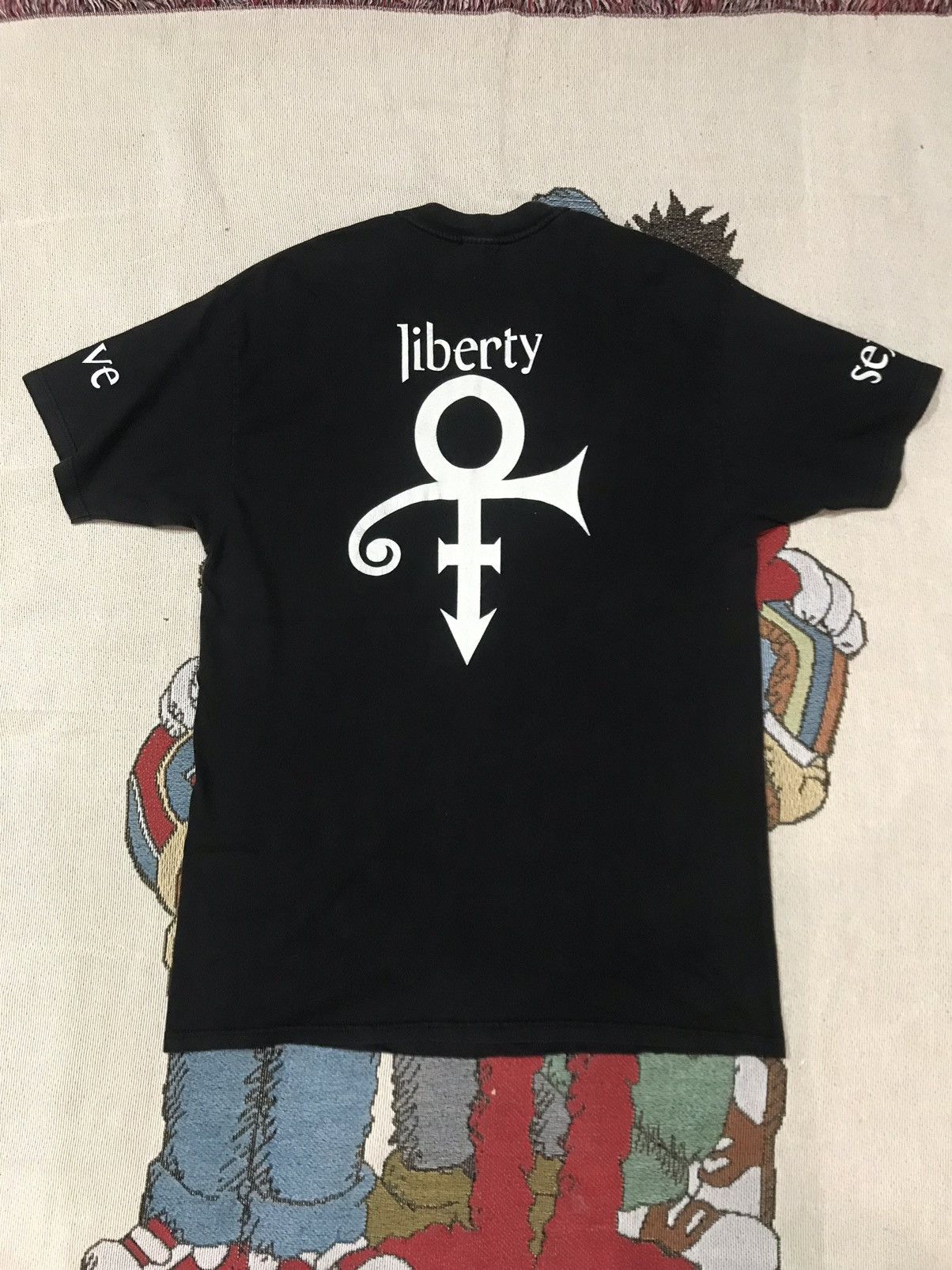 Band Tees × Vintage 90’s Prince : Liberty-Love-Sex Hanes Shirt Size US XL / EU 56 / 4 - 2 Thumbnail