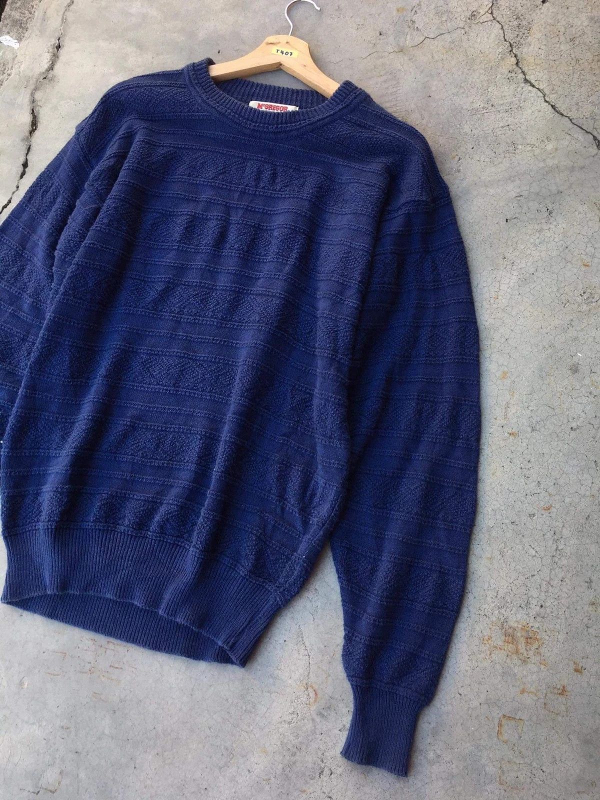 Homespun Knitwear × Vintage 📌MCGREGOR Sportware Pureknit Pullover Stripe Knitt Pattern Size US M / EU 48-50 / 2 - 5 Thumbnail