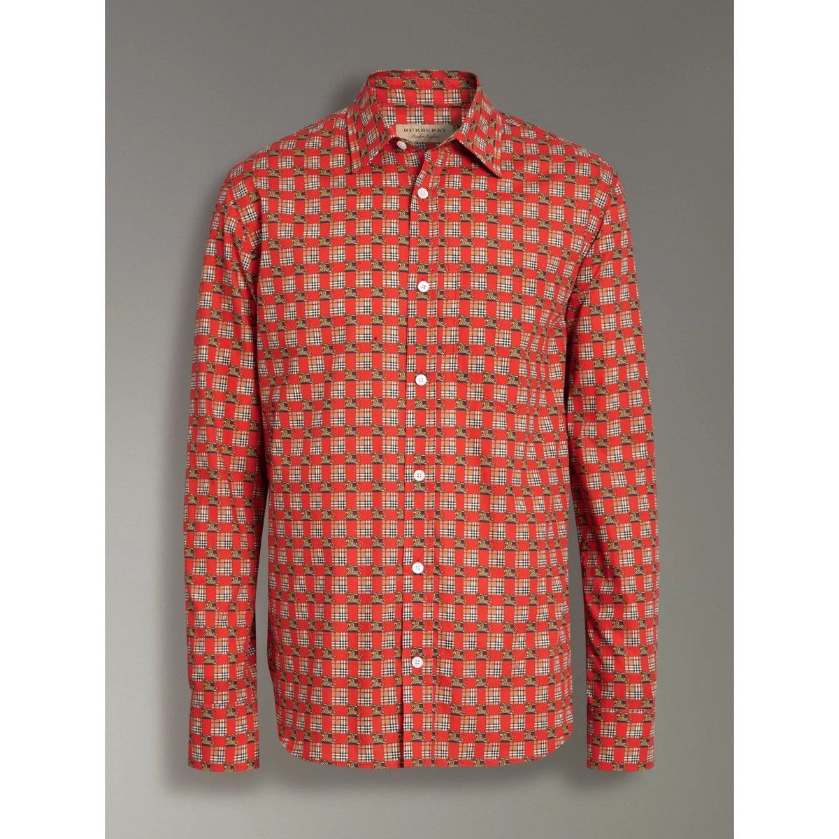 Burberry Burberry monogram logo shirt Size US S / EU 44-46 / 1 - 13 Thumbnail