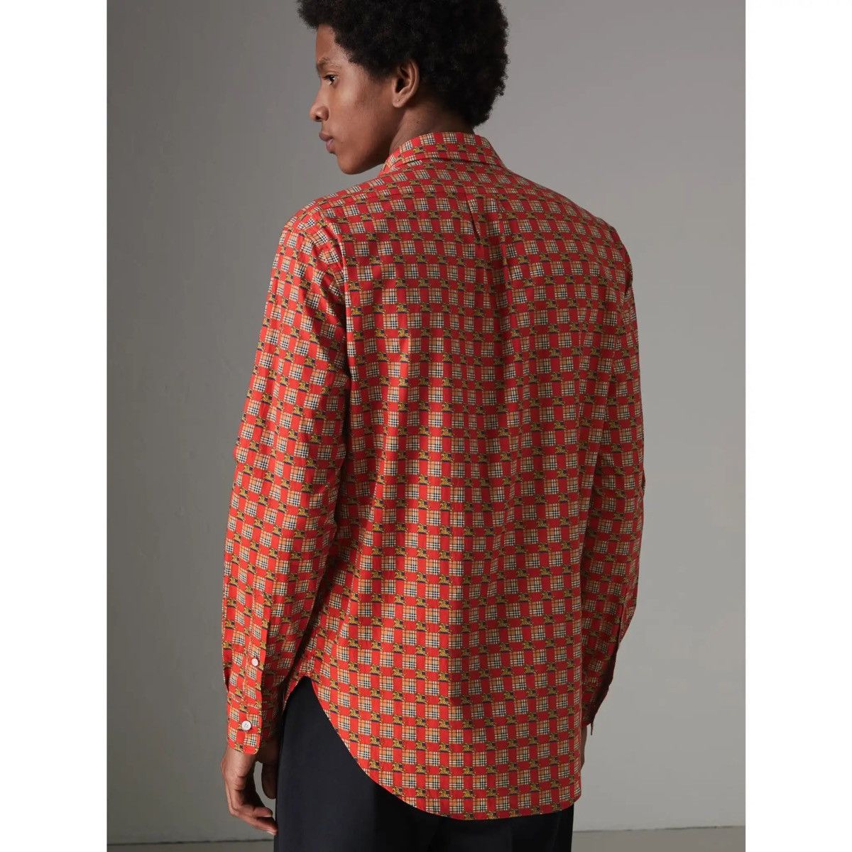 Burberry Burberry monogram logo shirt Size US S / EU 44-46 / 1 - 15 Thumbnail