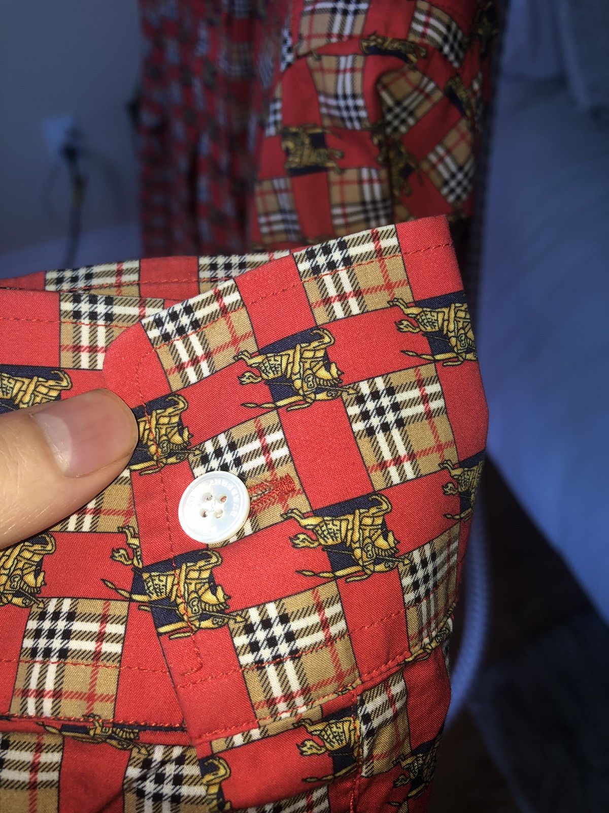 Burberry Burberry monogram logo shirt Size US S / EU 44-46 / 1 - 6 Thumbnail