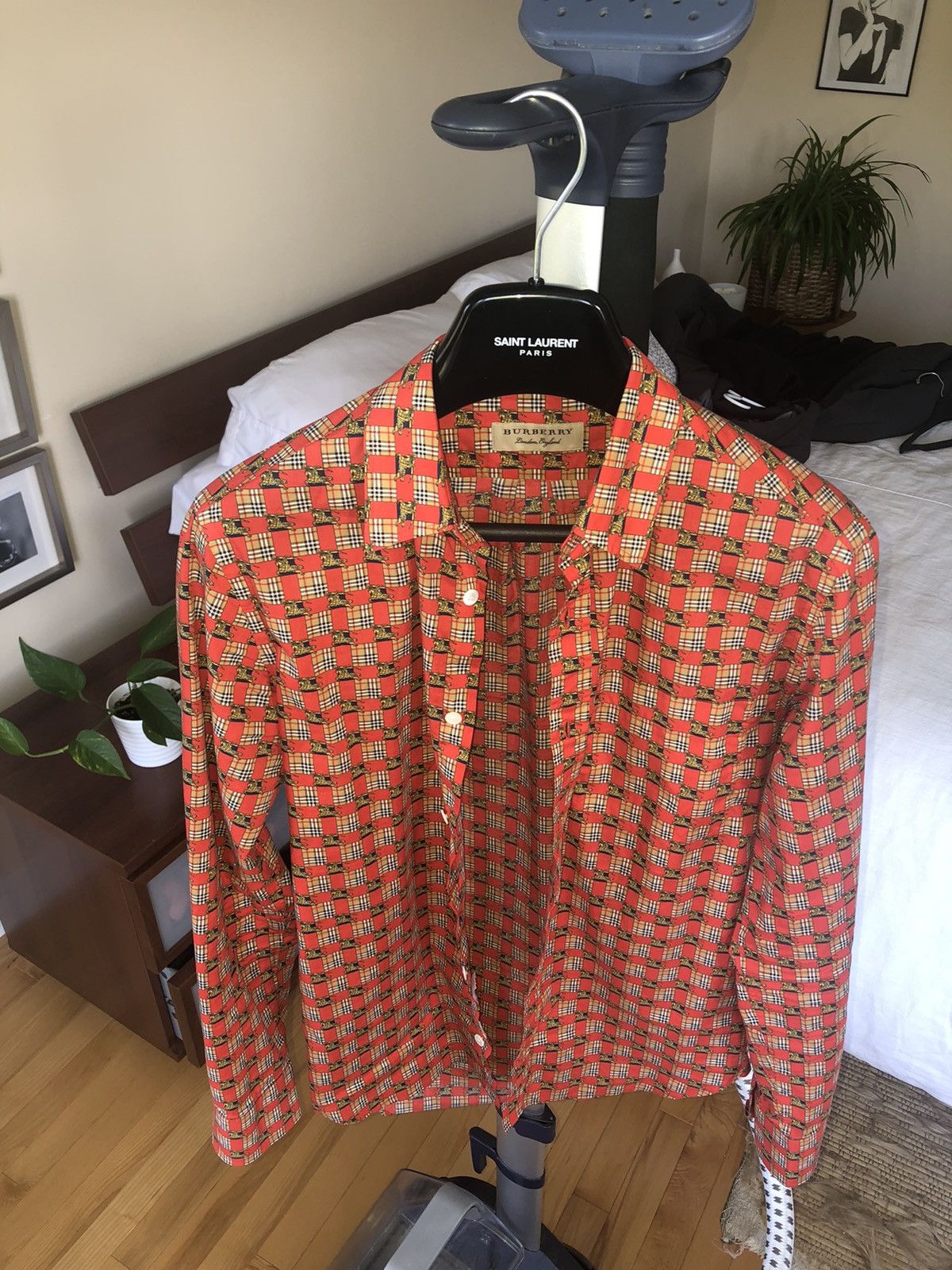 Burberry Burberry monogram logo shirt Size US S / EU 44-46 / 1 - 5 Thumbnail