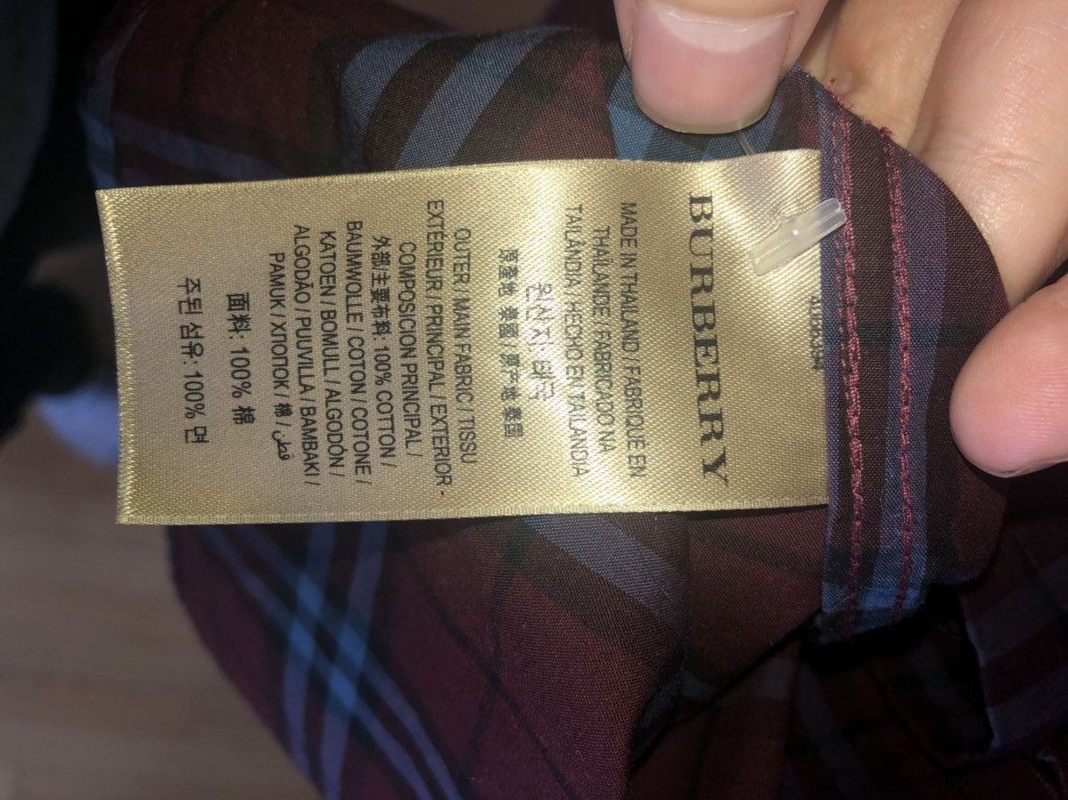 Burberry Burberry Alexander check shirt Size US S / EU 44-46 / 1 - 6 Thumbnail
