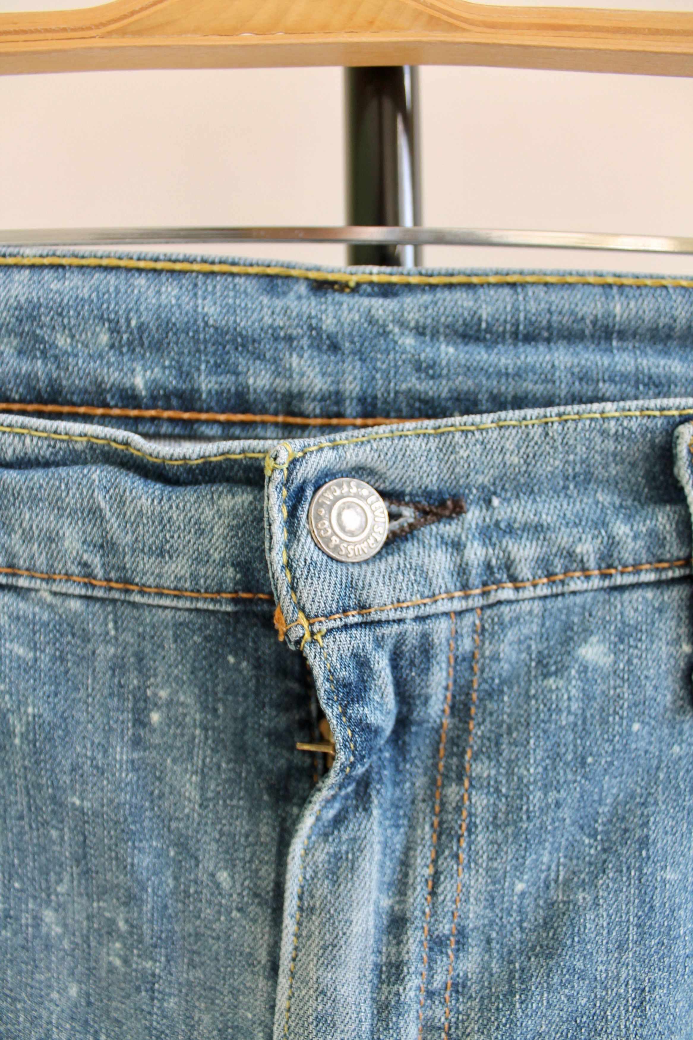 Levi's Levis 511 Washed Stretch Denim Pants w 34 i 32 Size US 34 / EU 50 - 4 Thumbnail