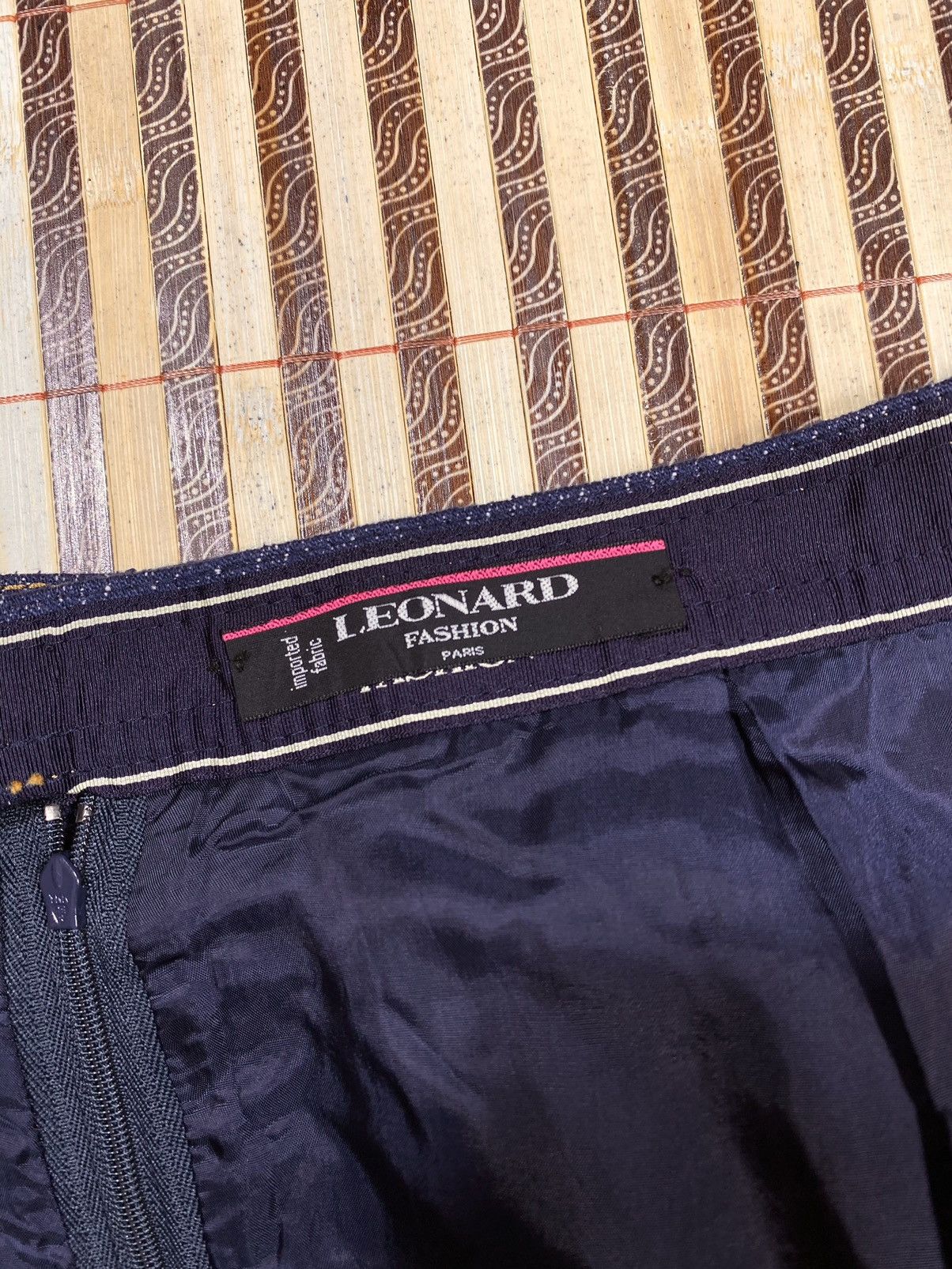 Leonard Paris Denim Midi Skirt By Leonard Paris Size 33" - 6 Thumbnail