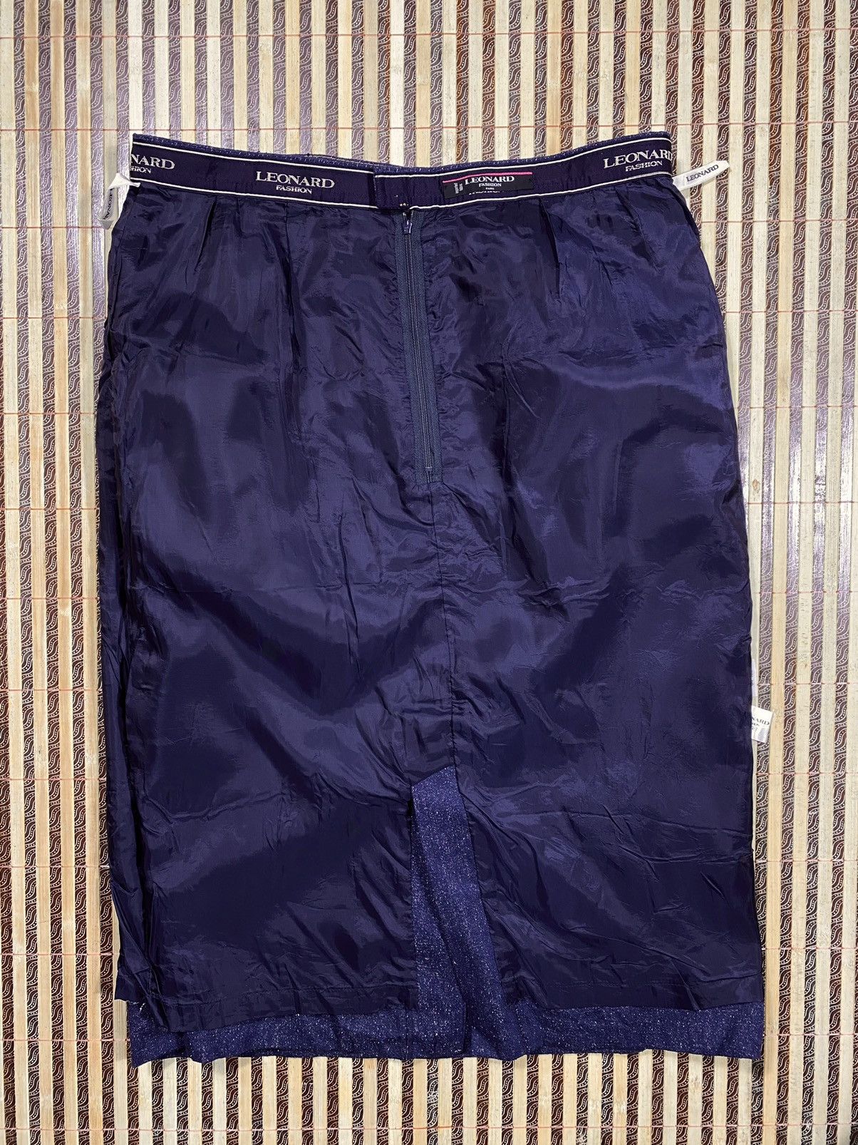 Leonard Paris Denim Midi Skirt By Leonard Paris Size 33" - 5 Thumbnail