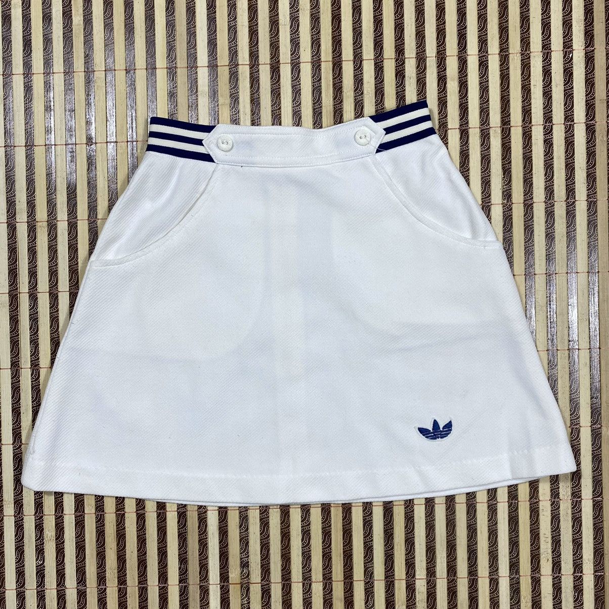 Vintage Vintage Sportwear Mini Skirt By Adidas Descante Size 22" - 1 Thumbnail