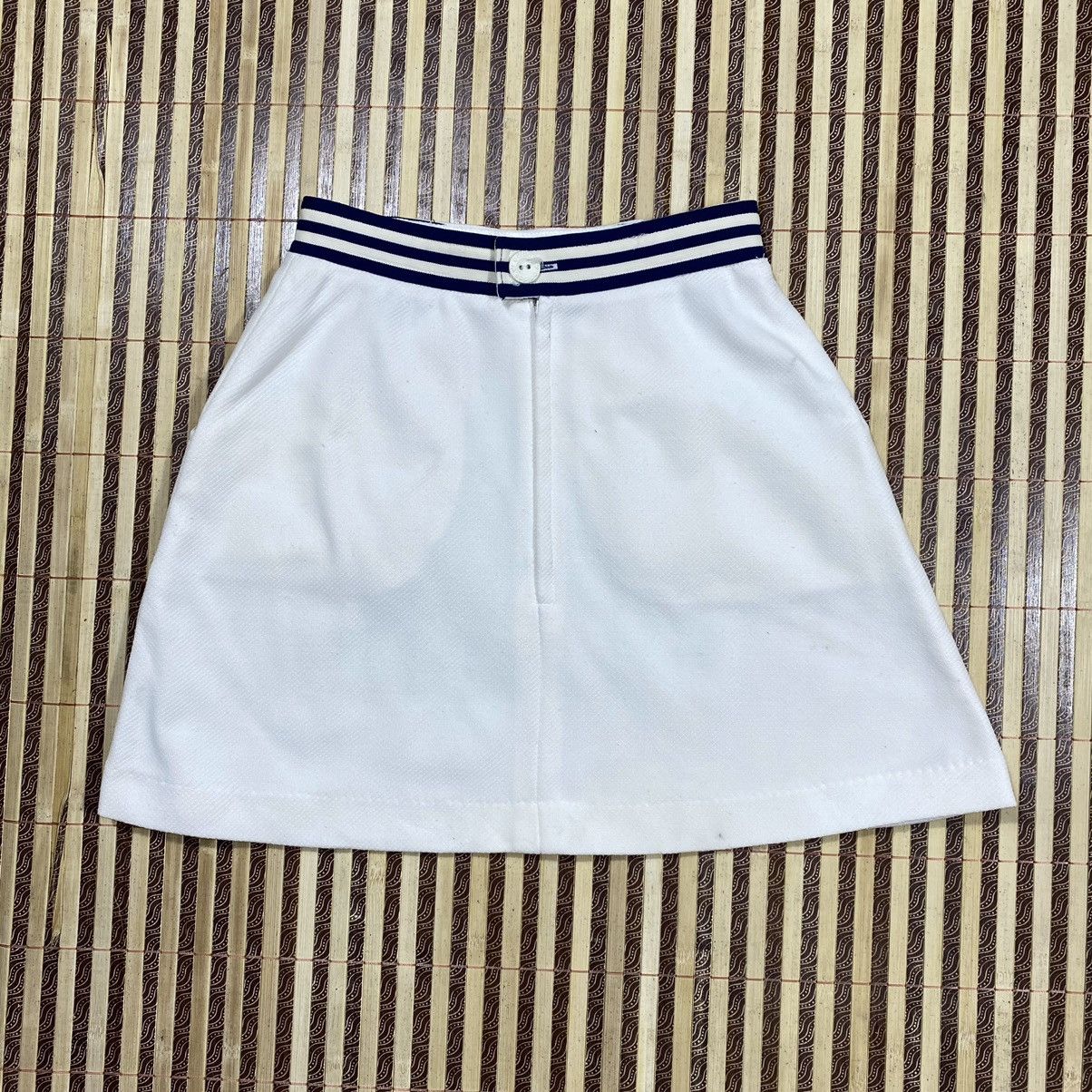 Vintage Vintage Sportwear Mini Skirt By Adidas Descante Size 22" - 2 Thumbnail