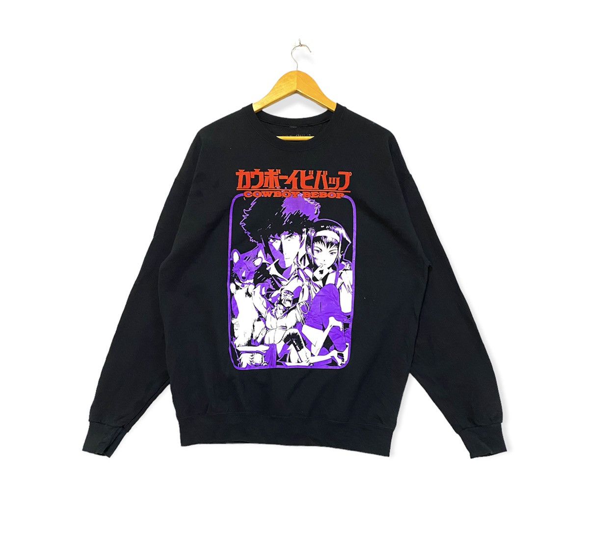 Cartoon Network COWBOY BEBOP big image anime manga artwork promo sweatshirts Size US XL / EU 56 / 4 - 1 Thumbnail