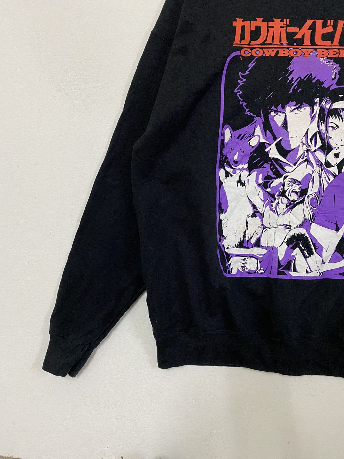 Cartoon Network COWBOY BEBOP big image anime manga artwork promo sweatshirts Size US XL / EU 56 / 4 - 8 Thumbnail