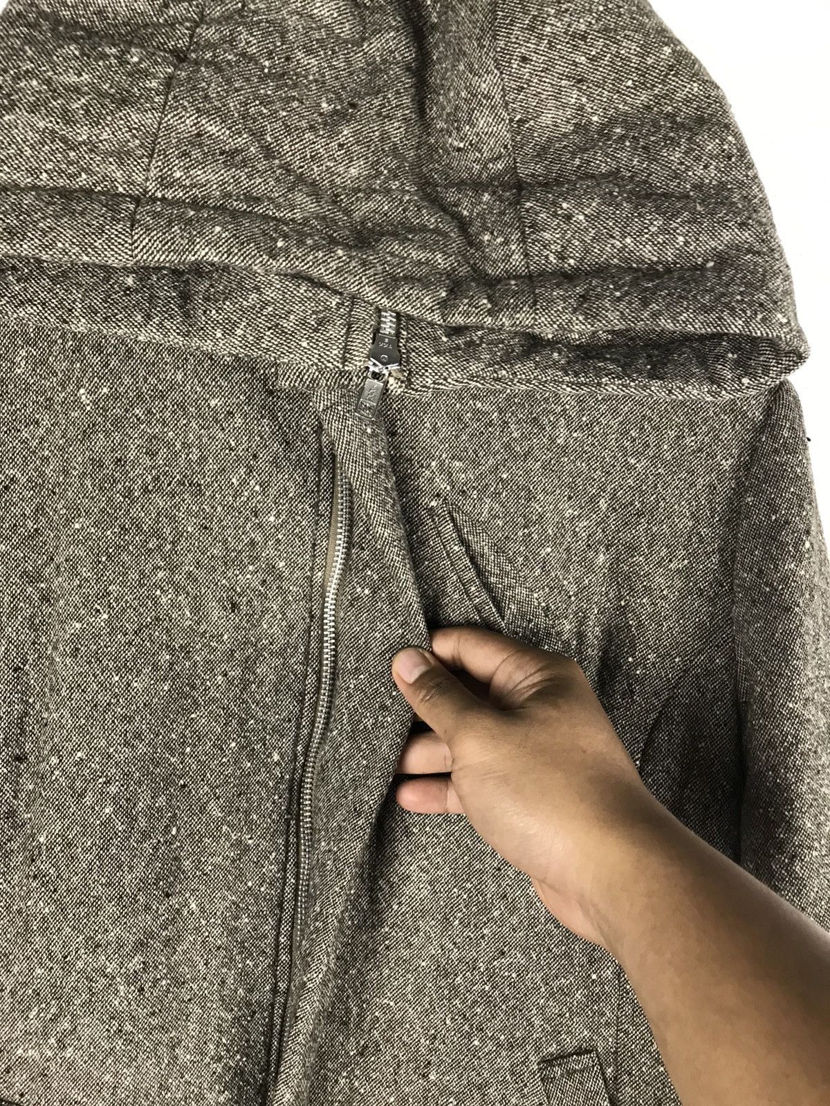 Issey Miyake 🔥SALE🔥ISSEY MIYAKE PRODUCT WOOL HOODIE JACKET Size US M / EU 48-50 / 2 - 8 Thumbnail