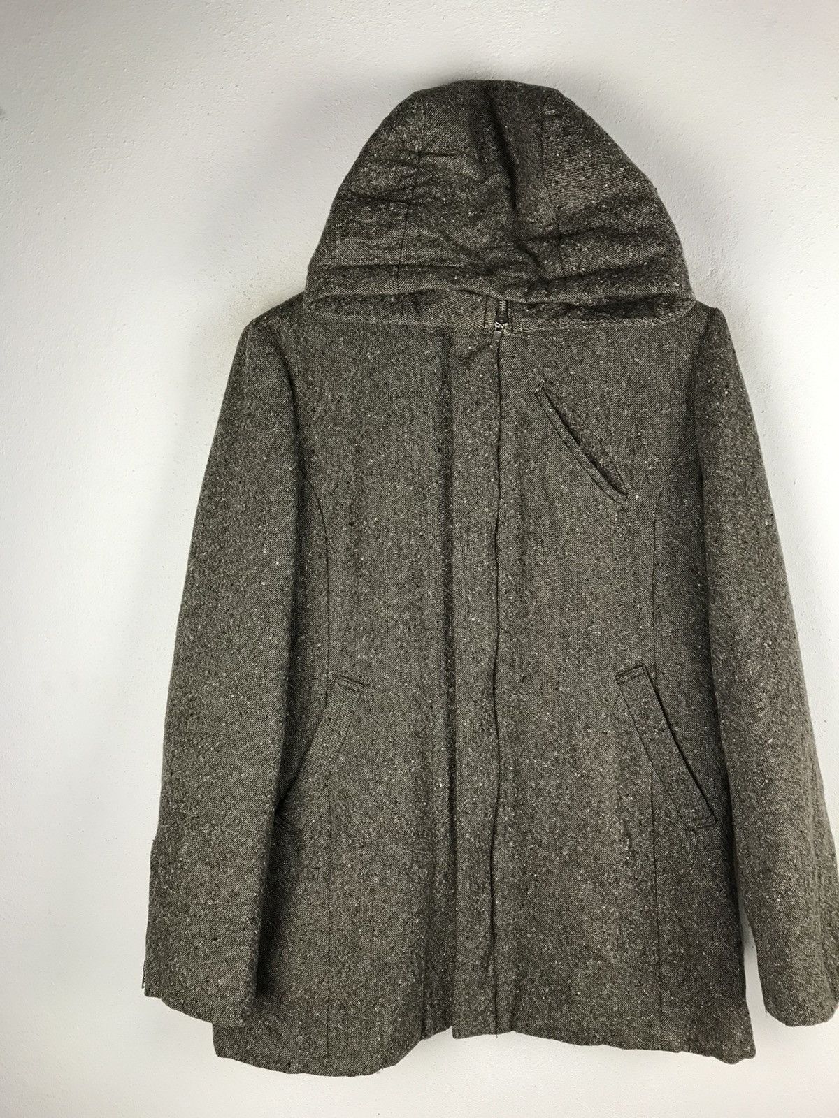 Issey Miyake 🔥SALE🔥ISSEY MIYAKE PRODUCT WOOL HOODIE JACKET Size US M / EU 48-50 / 2 - 5 Thumbnail