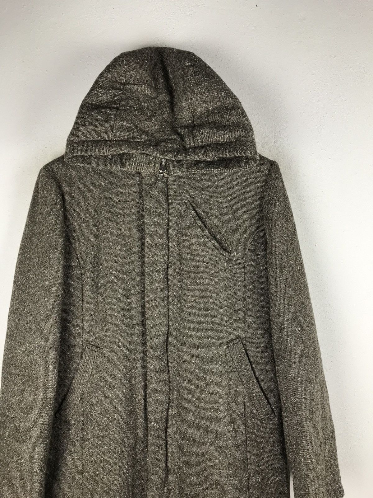 Issey Miyake 🔥SALE🔥ISSEY MIYAKE PRODUCT WOOL HOODIE JACKET Size US M / EU 48-50 / 2 - 7 Thumbnail