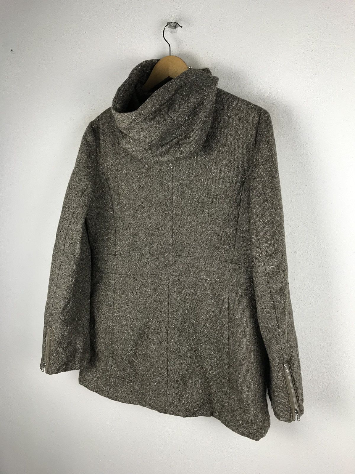 Issey Miyake 🔥SALE🔥ISSEY MIYAKE PRODUCT WOOL HOODIE JACKET Size US M / EU 48-50 / 2 - 9 Thumbnail