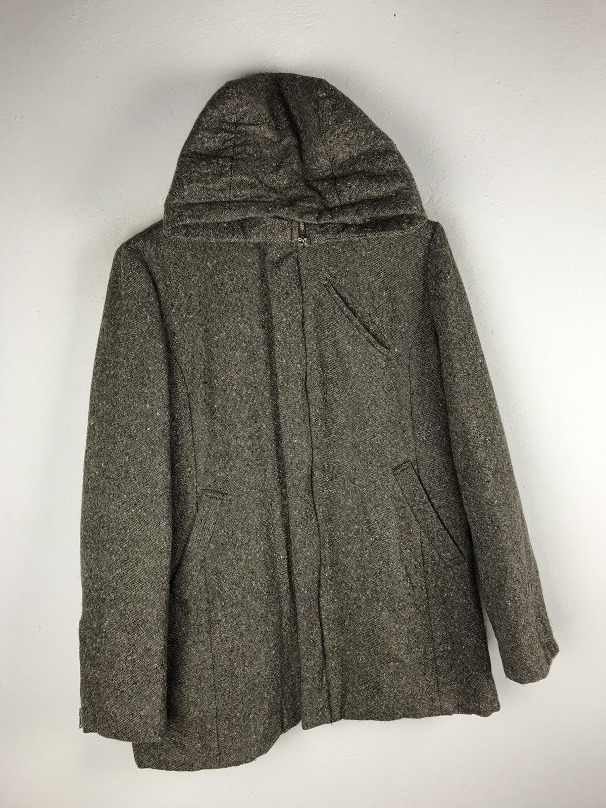 Issey Miyake 🔥SALE🔥ISSEY MIYAKE PRODUCT WOOL HOODIE JACKET Size US M / EU 48-50 / 2 - 4 Thumbnail