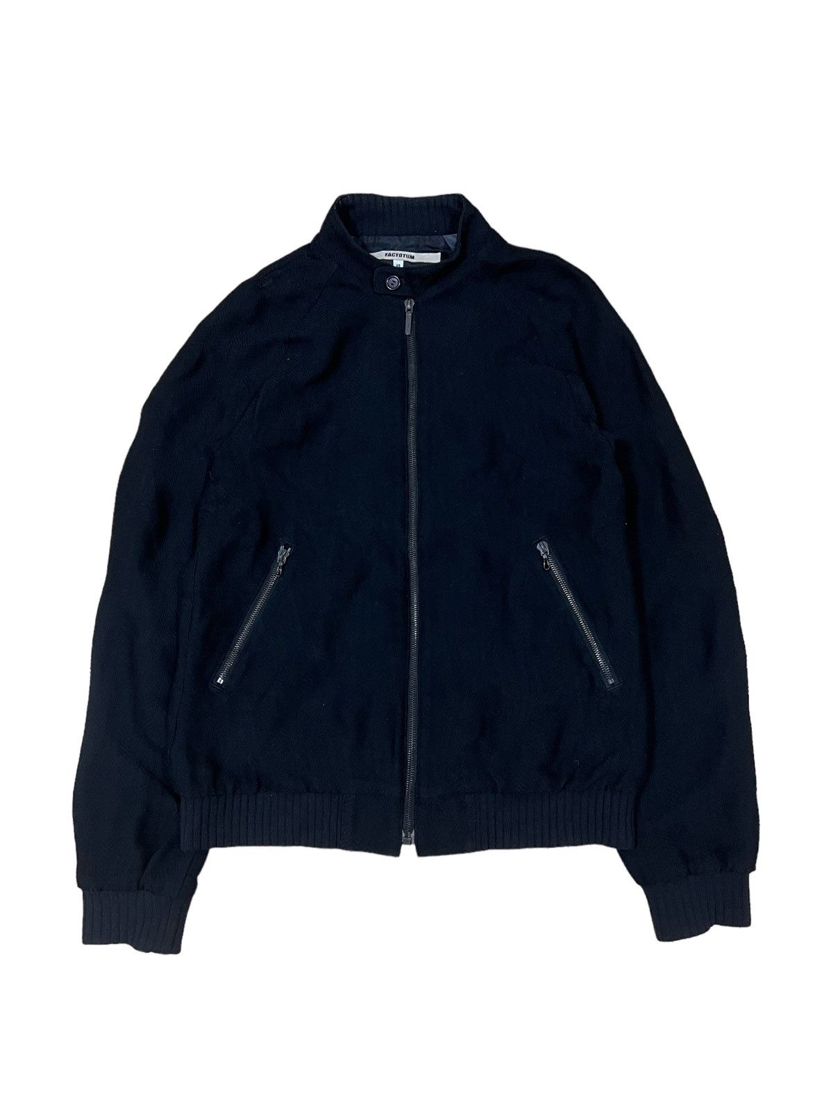 FACTOTUM GRAIL🔥Factotum Kumagai 🇯🇵 Herringbone Wool Bomber Jacket Size US S / EU 44-46 / 1 - 1 Thumbnail
