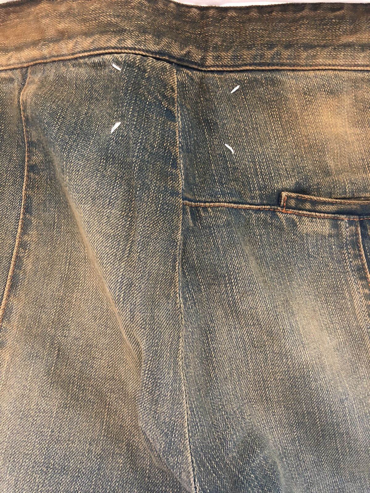 Maison Margiela Size 48 NEVER WORN MARGIELA DENIM SHORTS W/DISTRESSED FINISH Size US 32 / EU 48 - 4 Thumbnail