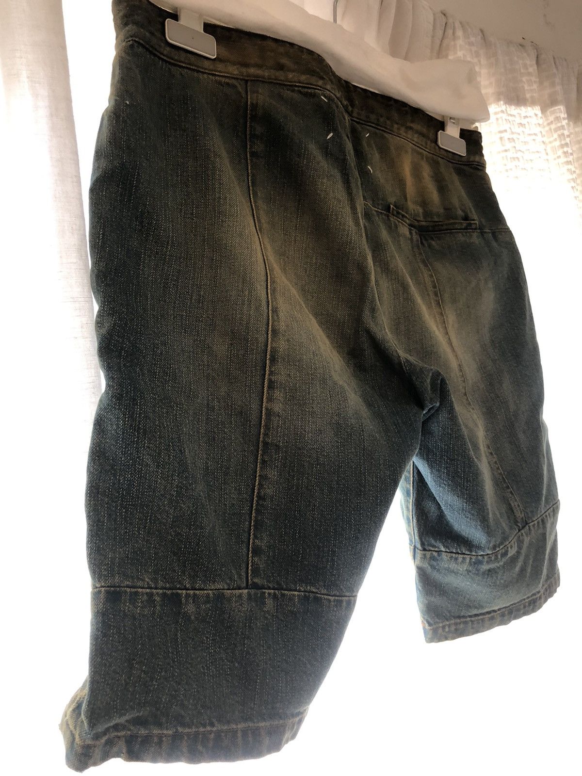Maison Margiela Size 48 NEVER WORN MARGIELA DENIM SHORTS W/DISTRESSED FINISH Size US 32 / EU 48 - 7 Thumbnail