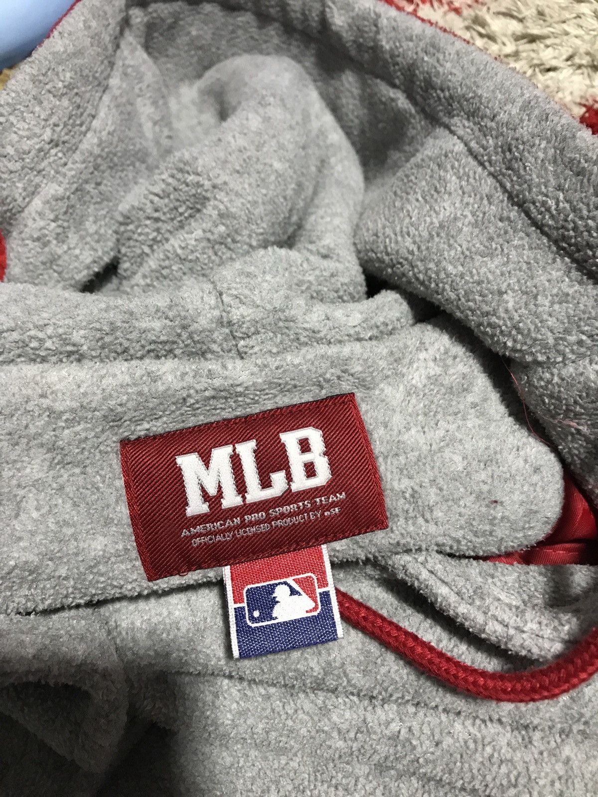 MLB 🔥SALE🔥MLB VARSITY JACKET STYLE FLEECE FABRIC Size US L / EU 52-54 / 3 - 8 Thumbnail