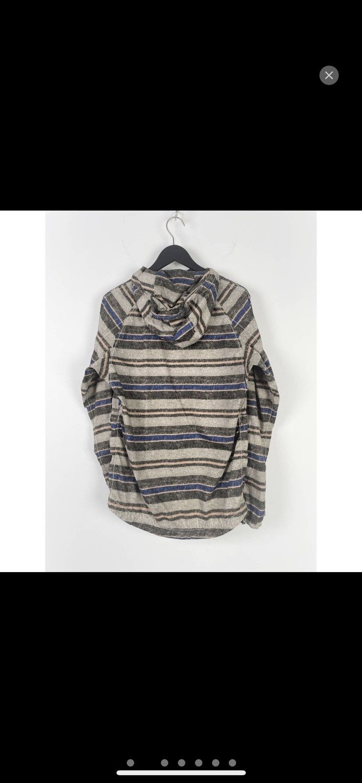 Nanamica FW2011 Pertex Wind Asymmetric Zip Parka Blanket Print Size US M / EU 48-50 / 2 - 6 Thumbnail