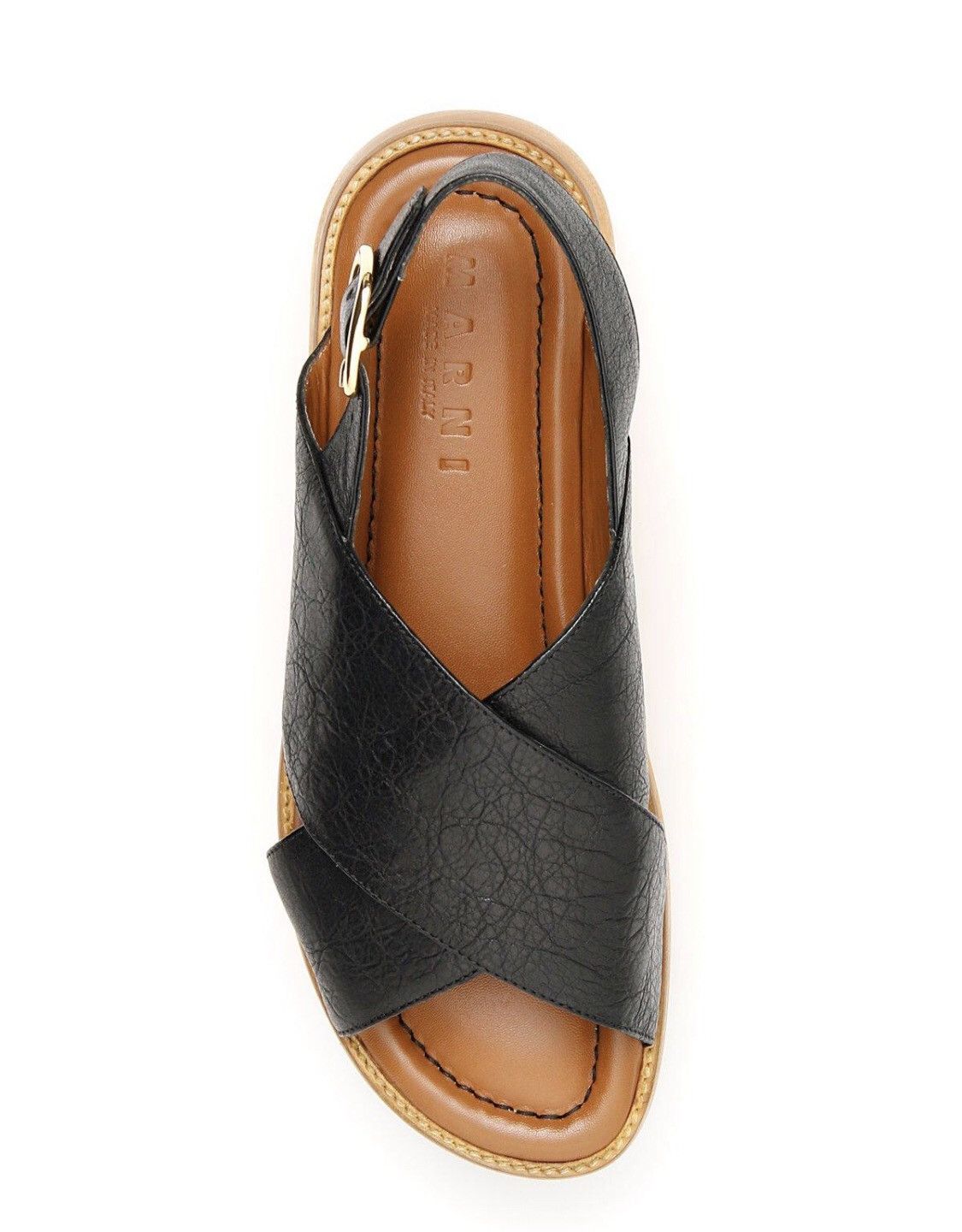 靴 MARNI wood sole platform strap sandal Marni Platform Sandal in Wood – Hampden Clothing