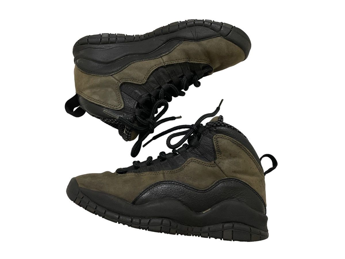 Nike Vintage Air Jordan 10 'X' OG 1994 Black Shadow Red Size US 6.5 / EU 39-40 - 2 Thumbnail