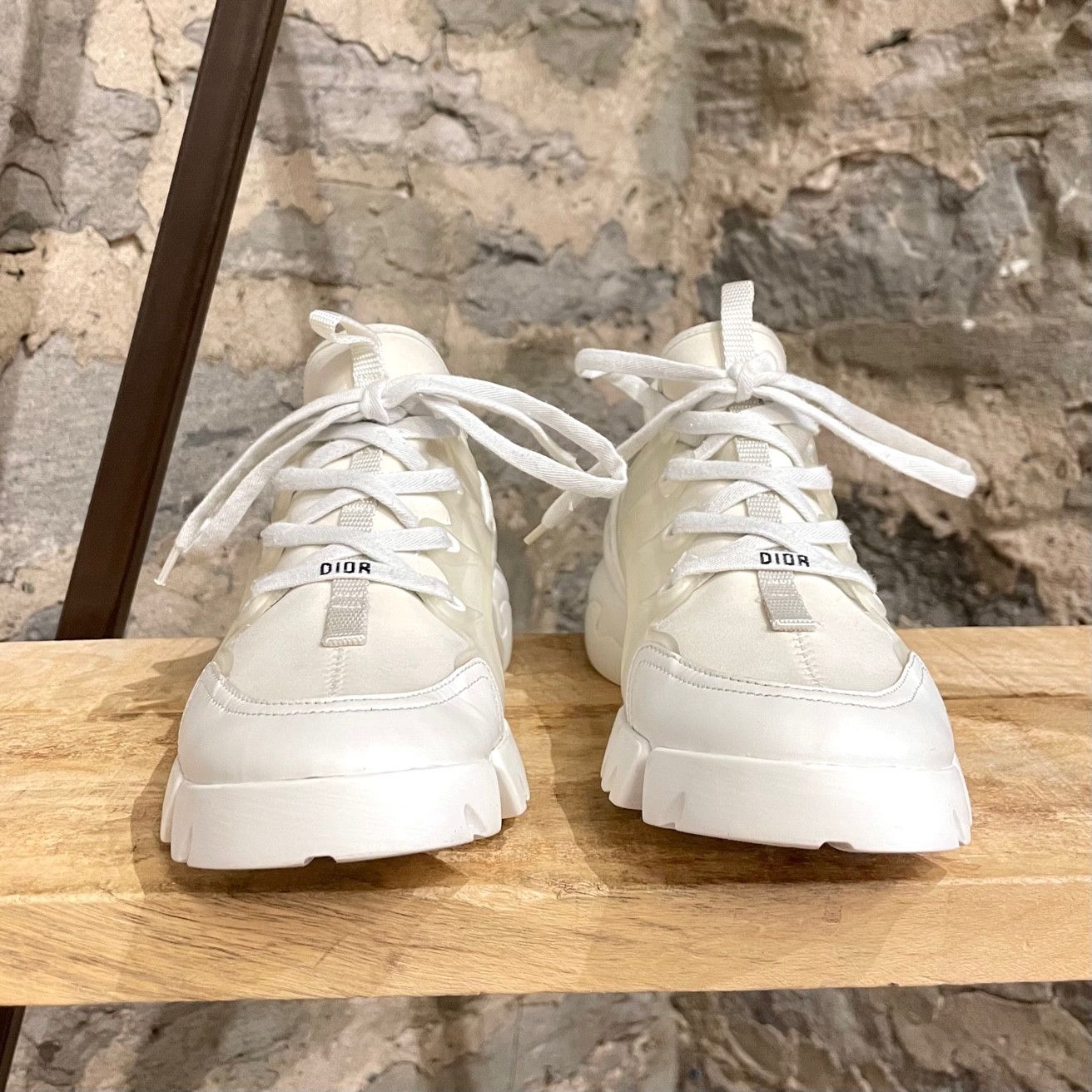 Dior Dior White D-Connect Sneakers Size US 7 / IT 37 - 3 Thumbnail