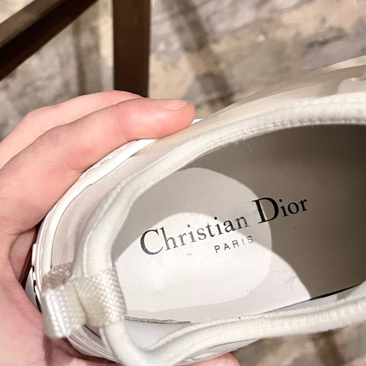 Dior Dior White D-Connect Sneakers Size US 7 / IT 37 - 9 Thumbnail